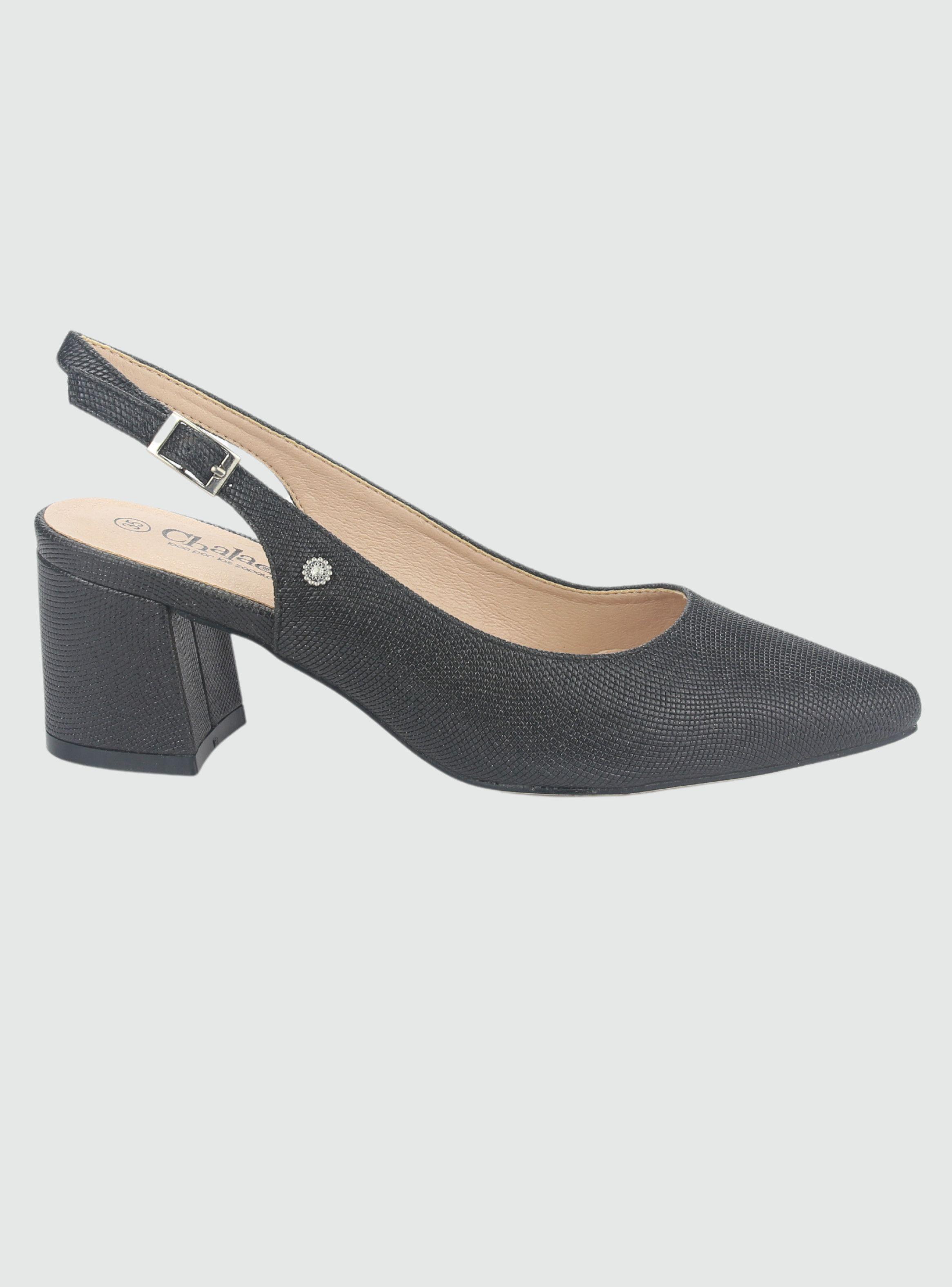 Zapato Chalada Mujer Faiza-1 Negro Casual-0