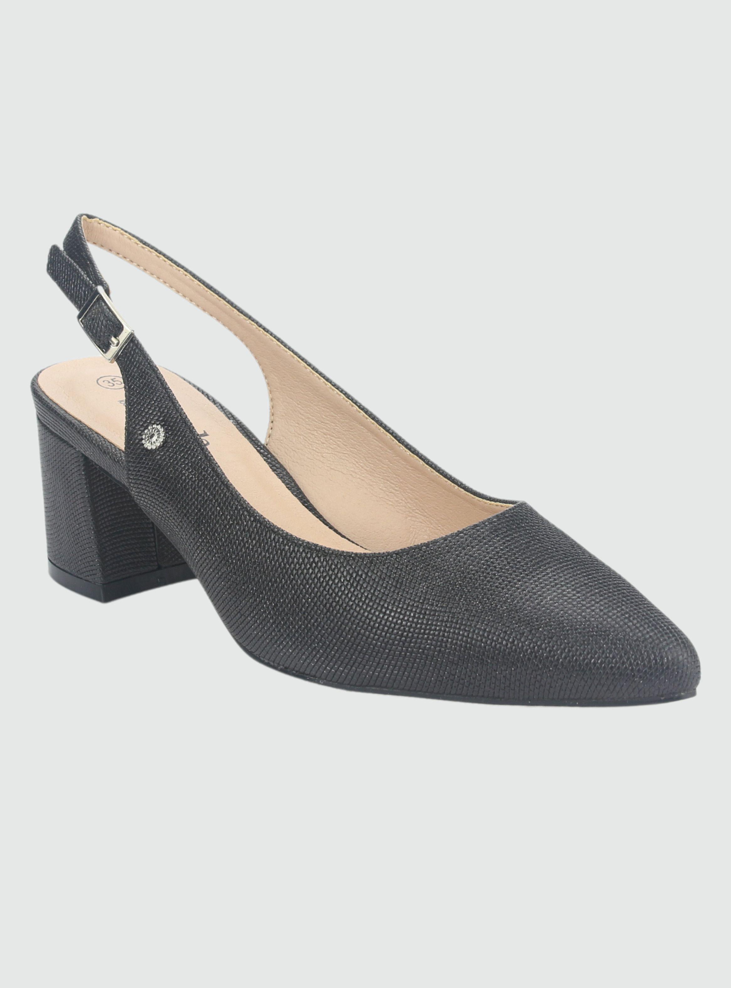 Zapato Chalada Mujer Faiza-1 Negro Casual-4