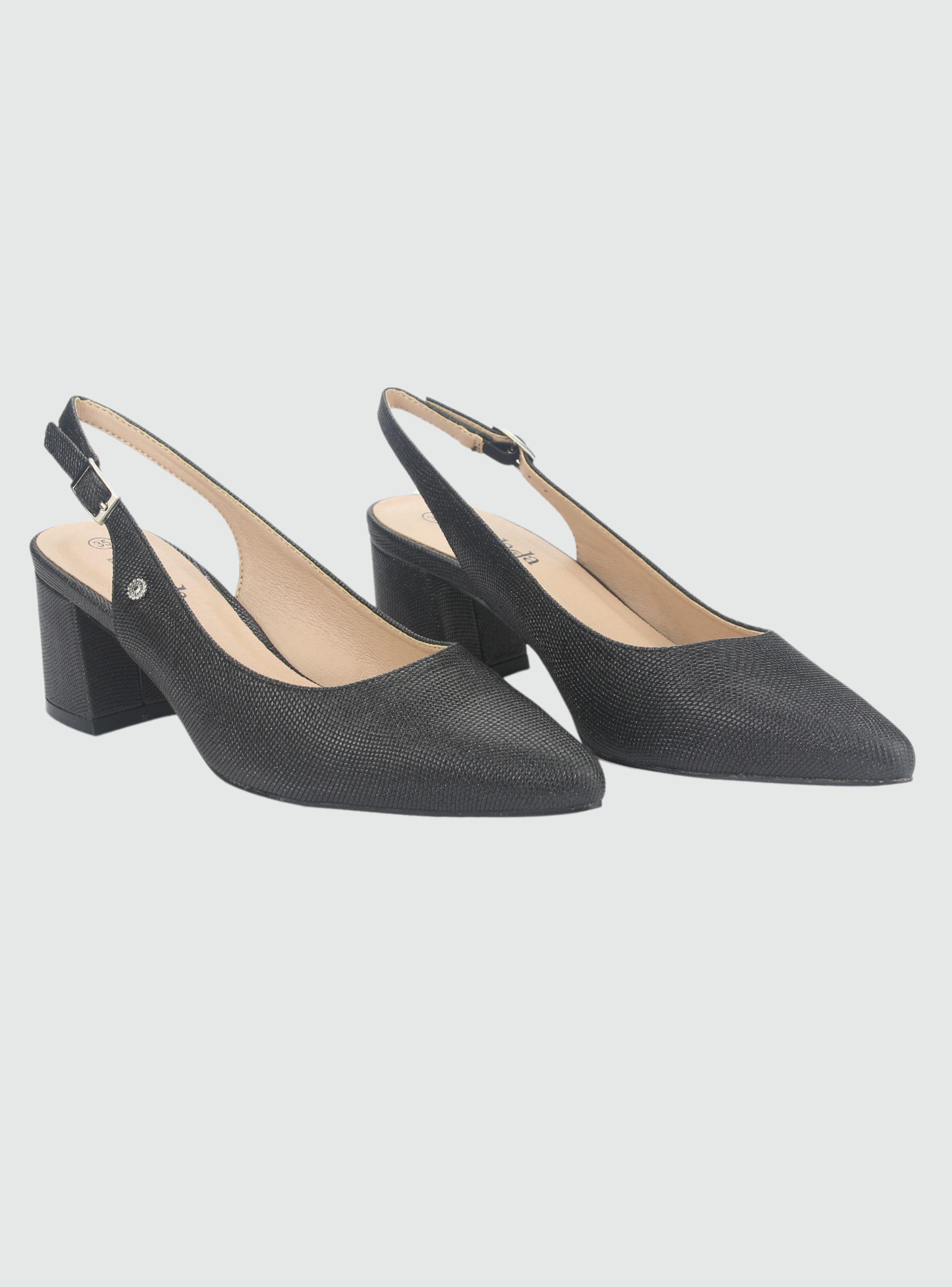 Zapato Chalada Mujer Faiza-1 Negro Casual-8
