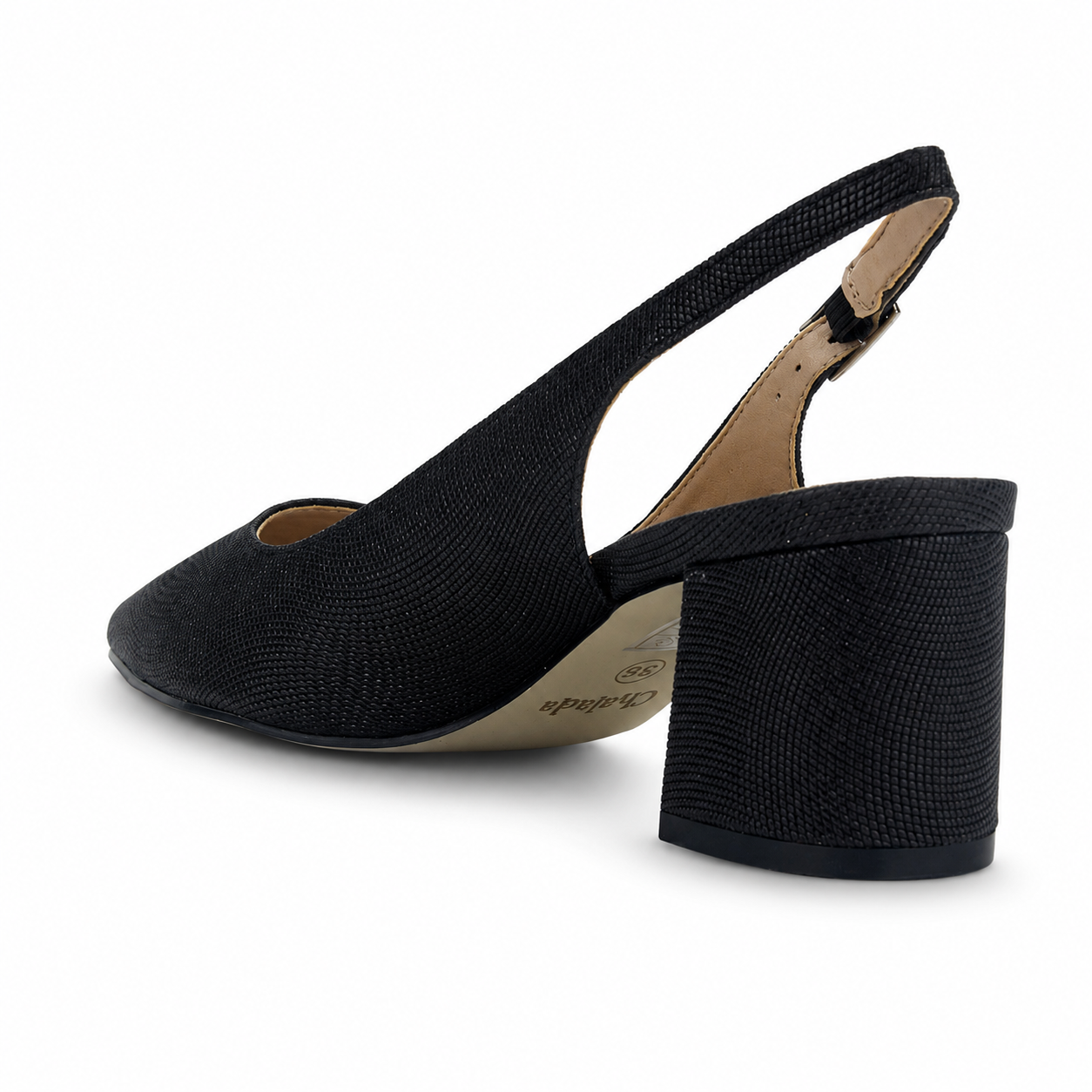 Zapato Negro Mujer Casual Chalada Faiza-3