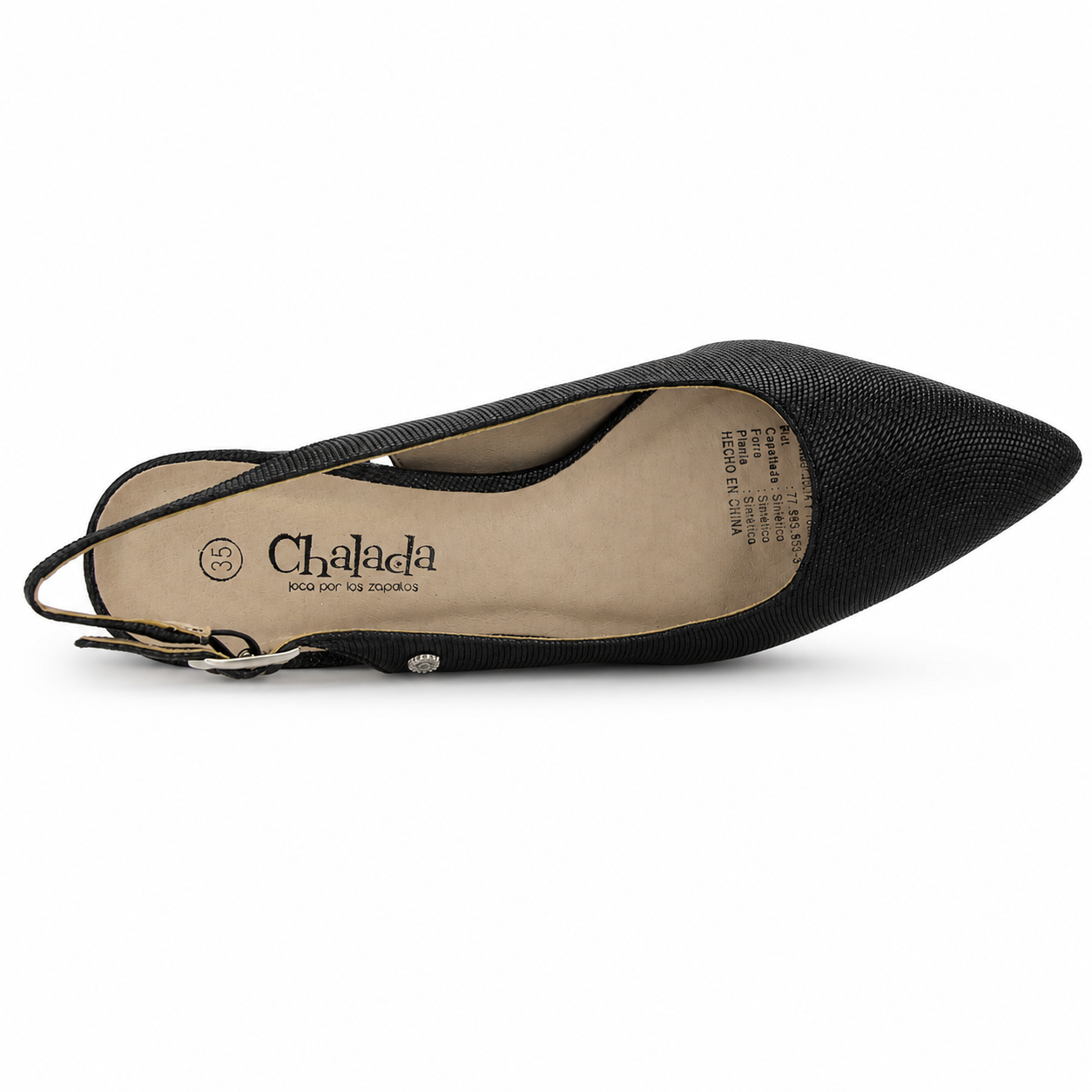 Zapato Negro Mujer Casual Chalada Faiza-4