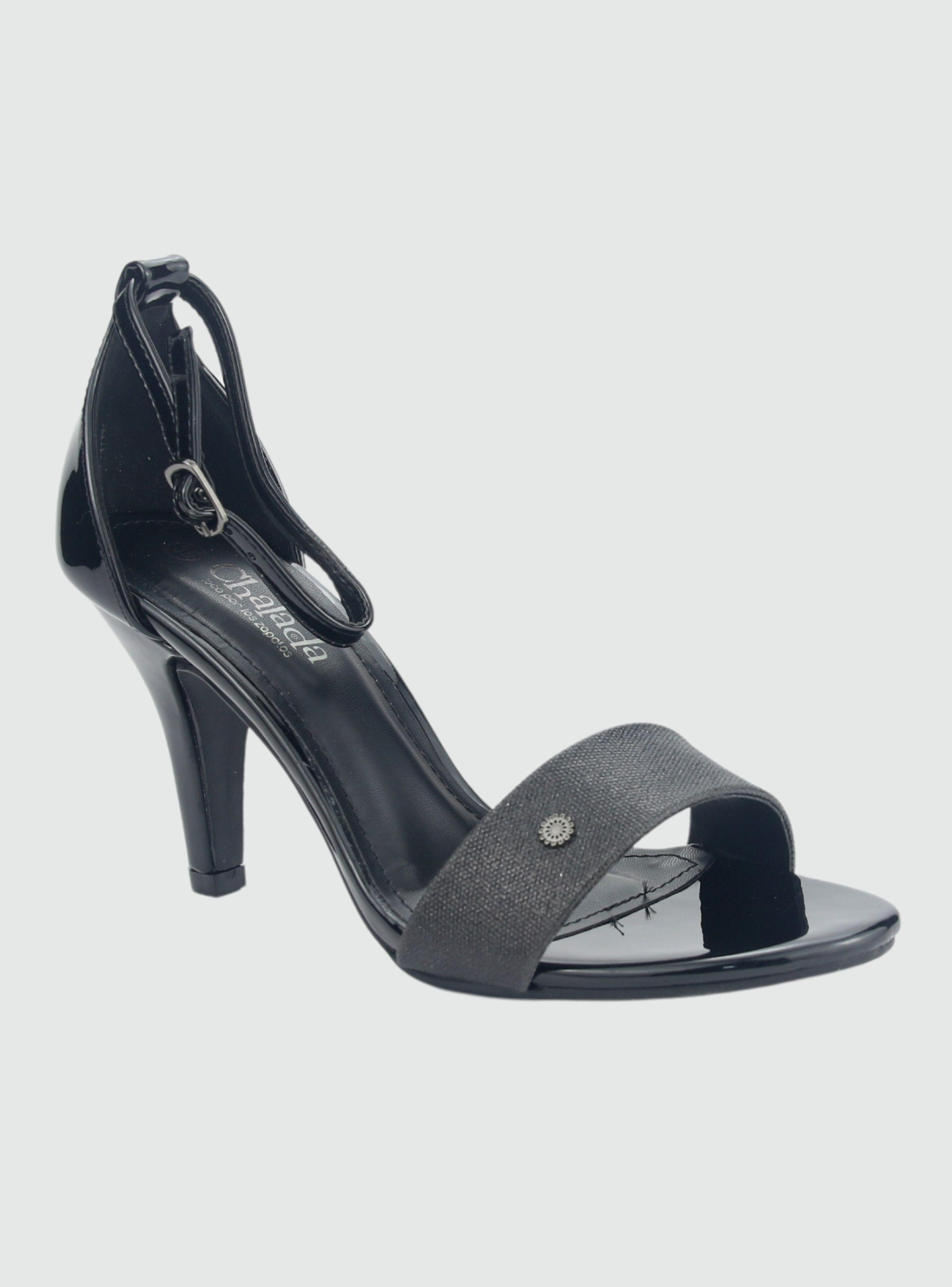 Sandalia Chalada Mujer Soul-1 Negro Fiesta-2