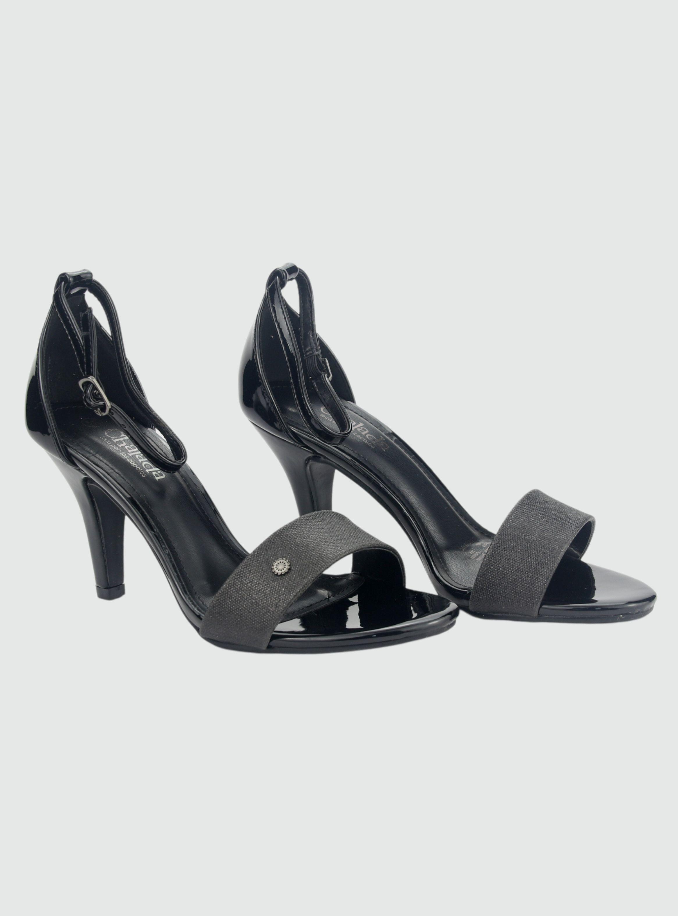 Sandalia Chalada Mujer Soul-1 Negro Fiesta-4