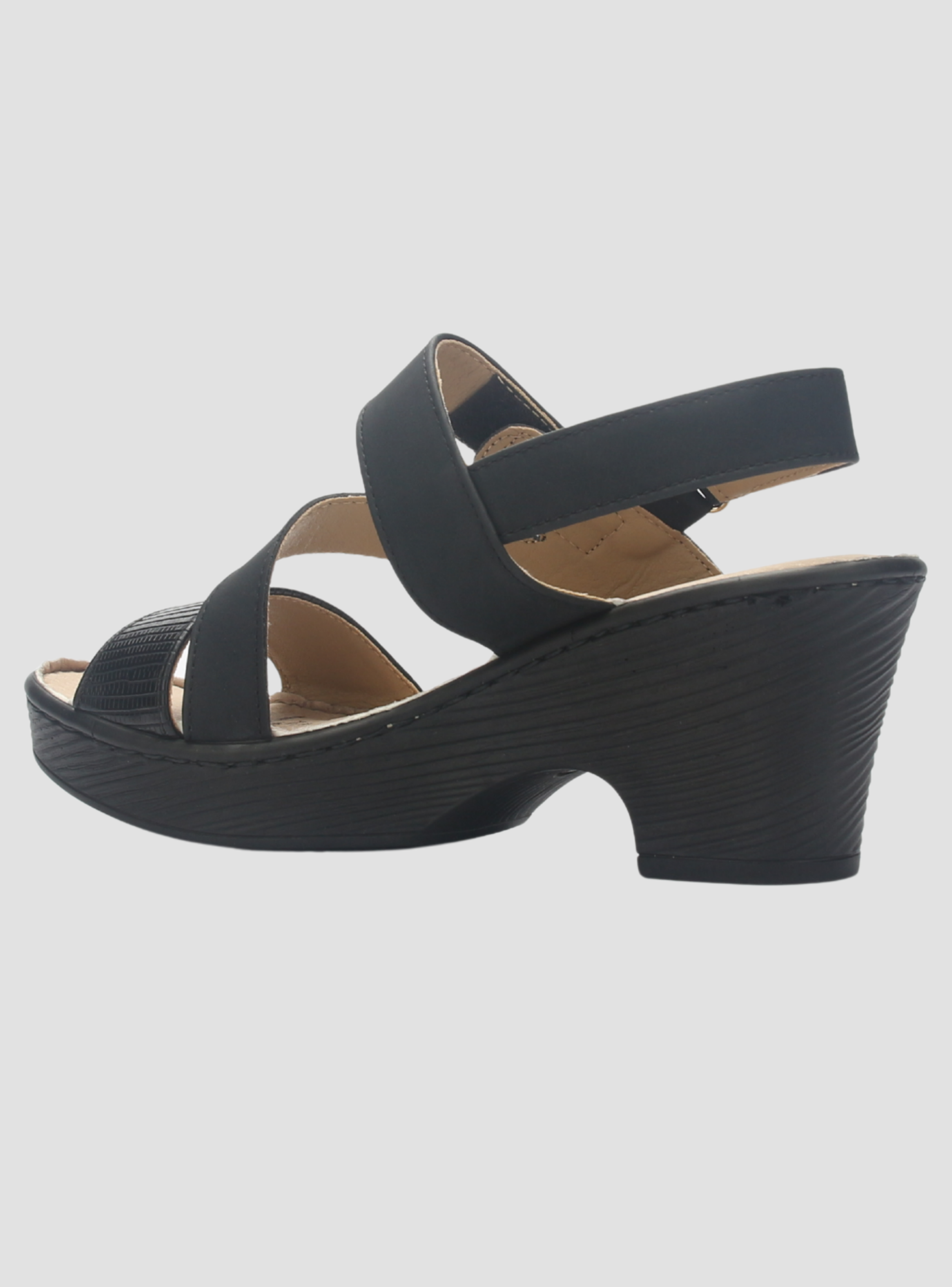 Sandalia Mujer Chalada Notina-1 Negro Casual-3