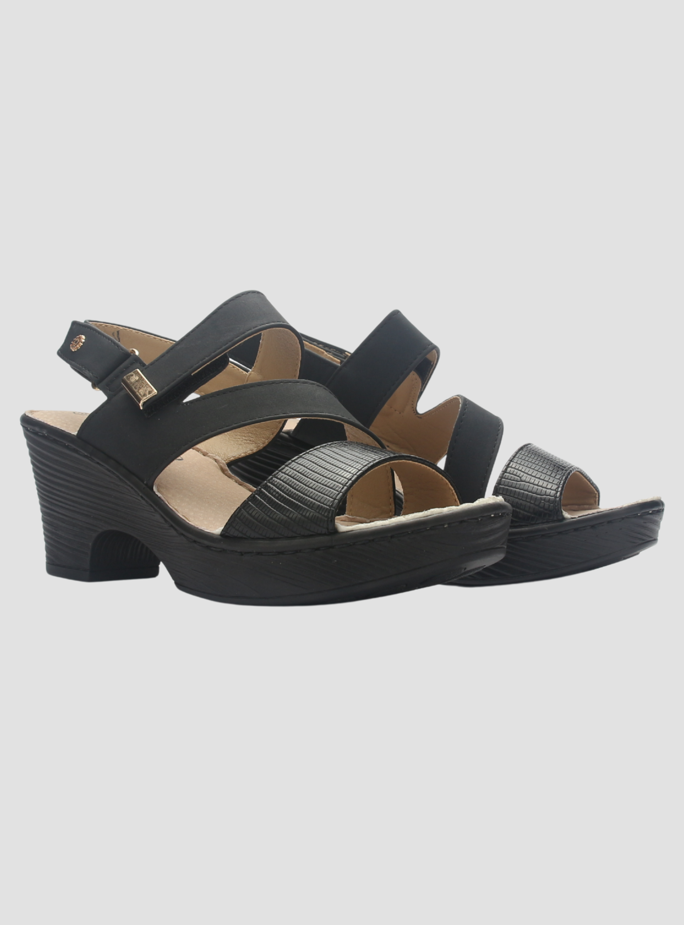 Sandalia Mujer Chalada Notina-1 Negro Casual-6