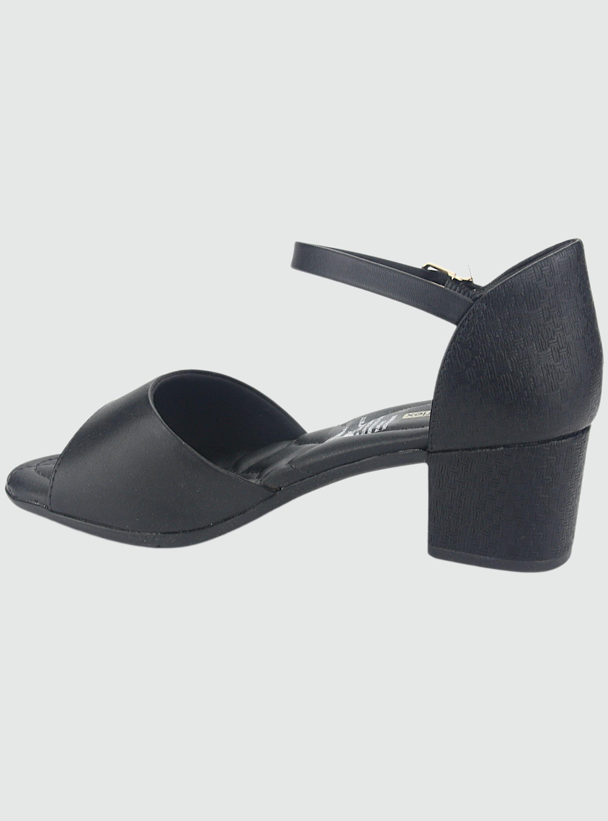 Zapato Comfortflex Mujer 2357405 Negro Casual-1