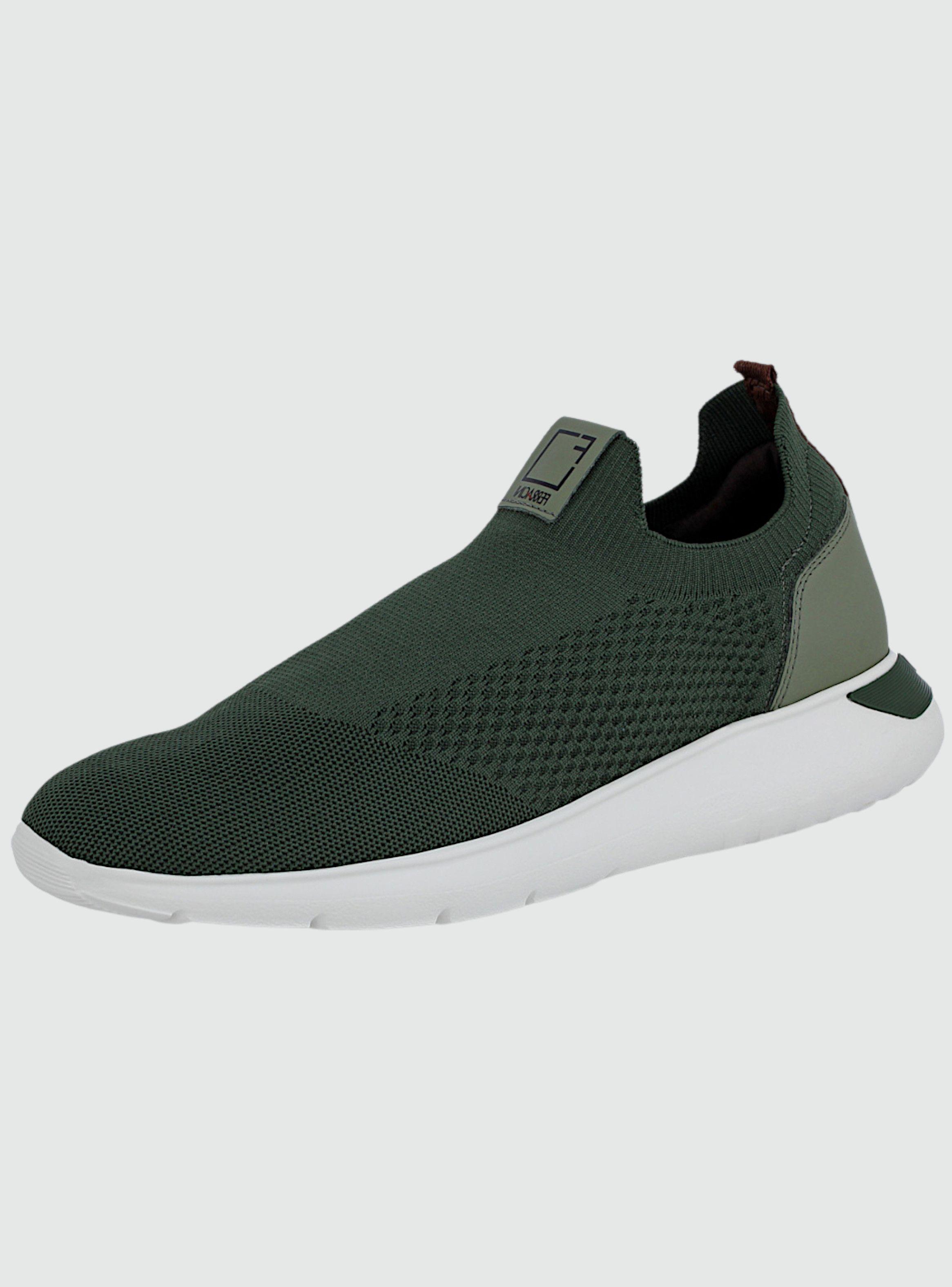 Zapatilla Ferracini Hombre 9249 Verde Urbano-0
