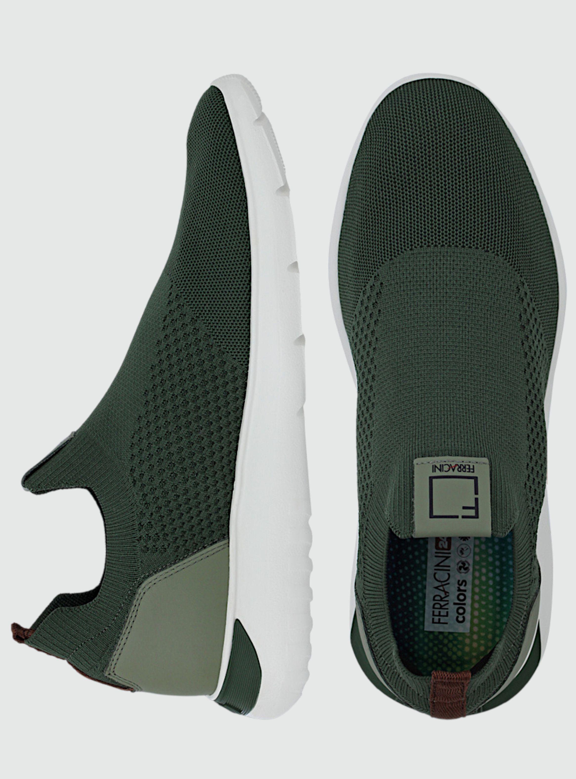 Zapatilla Ferracini Hombre 9249 Verde Urbano-2
