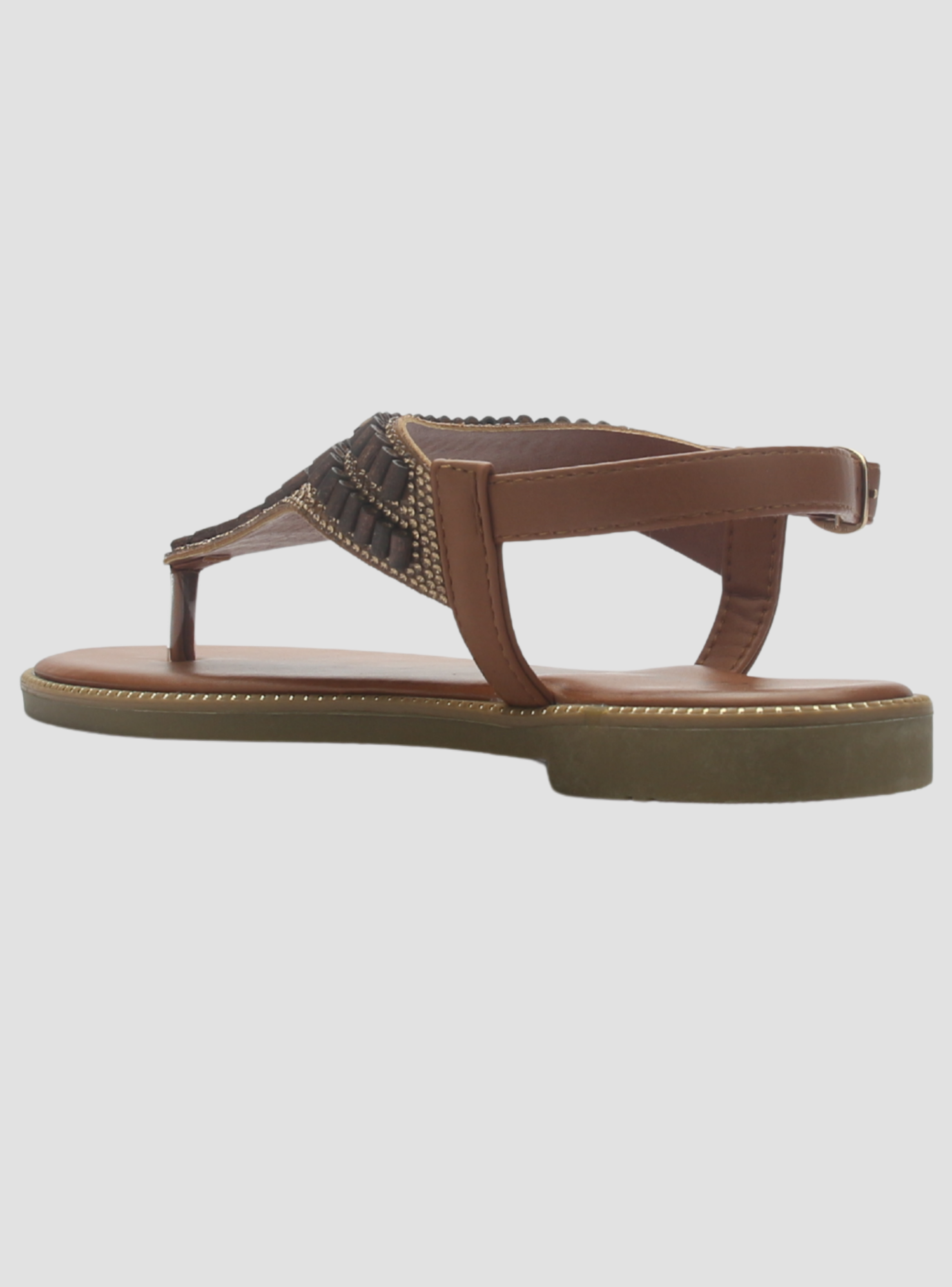 Sandalia de Mujer de color Camel Casual Chalada Buckel-5-3