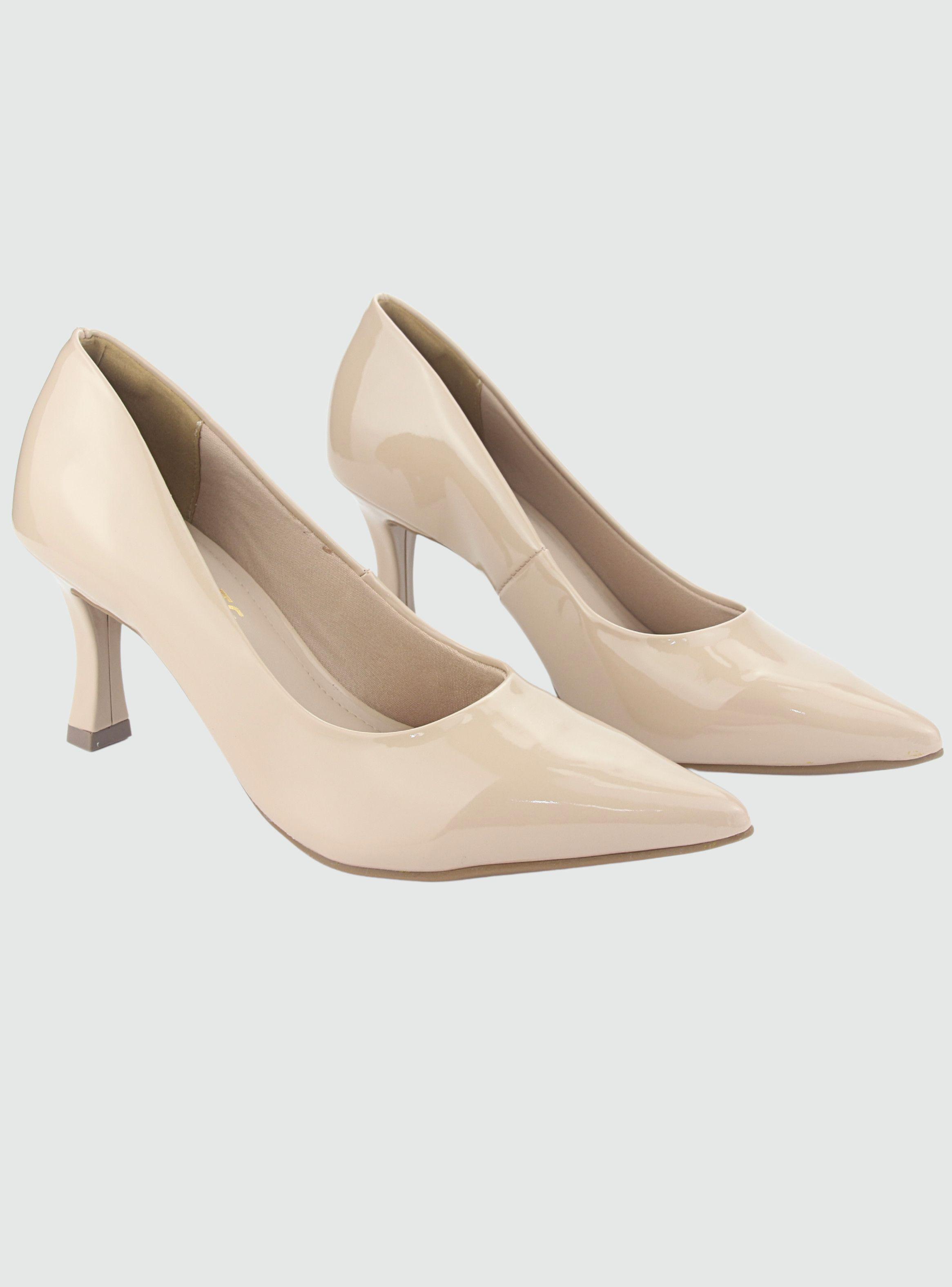 Zapato Via Marte Mujer 23-15707 V Creme Casual-4