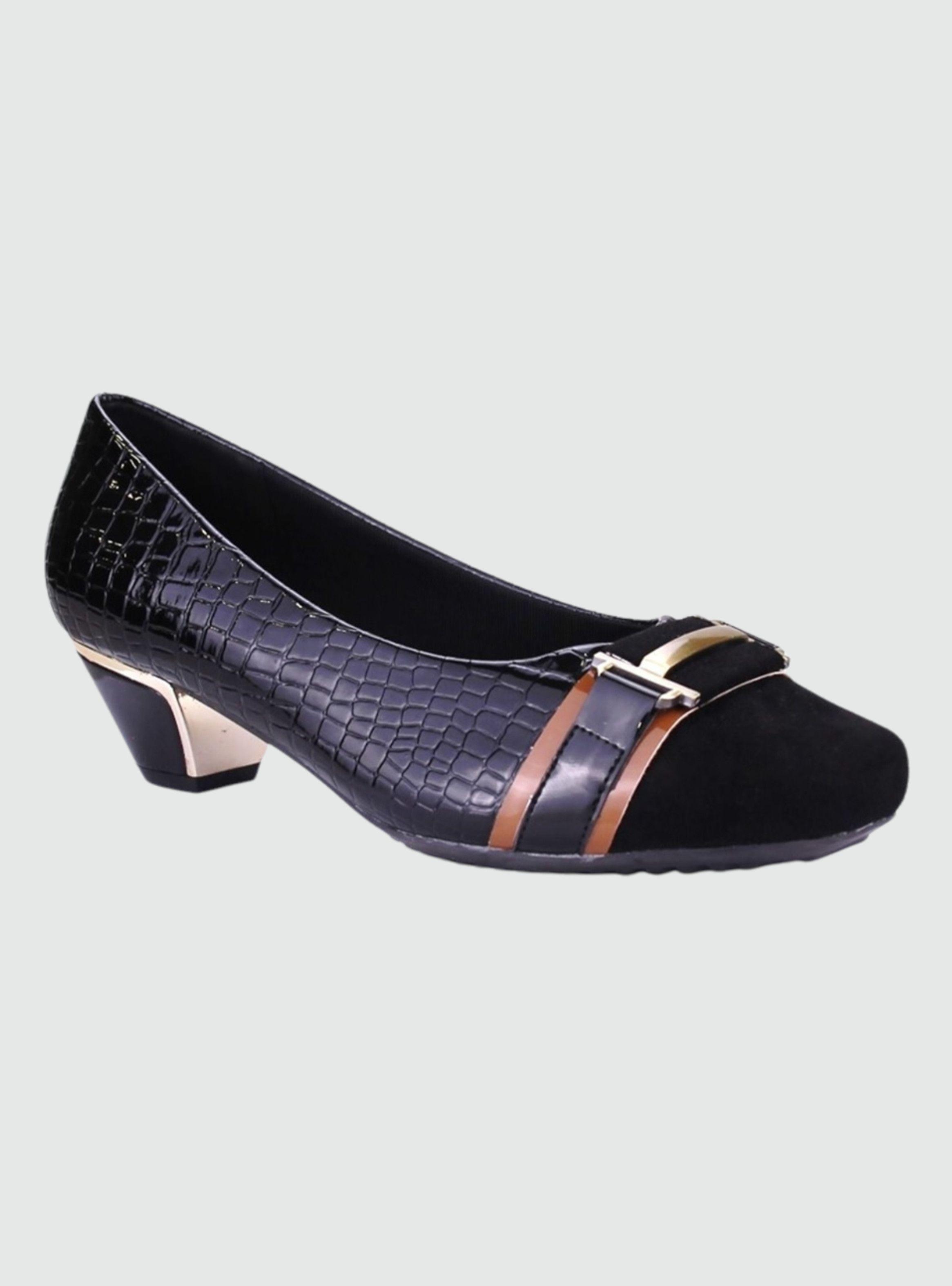 Zapato Chalada Mujer Flexi-20 Negro Casual-0