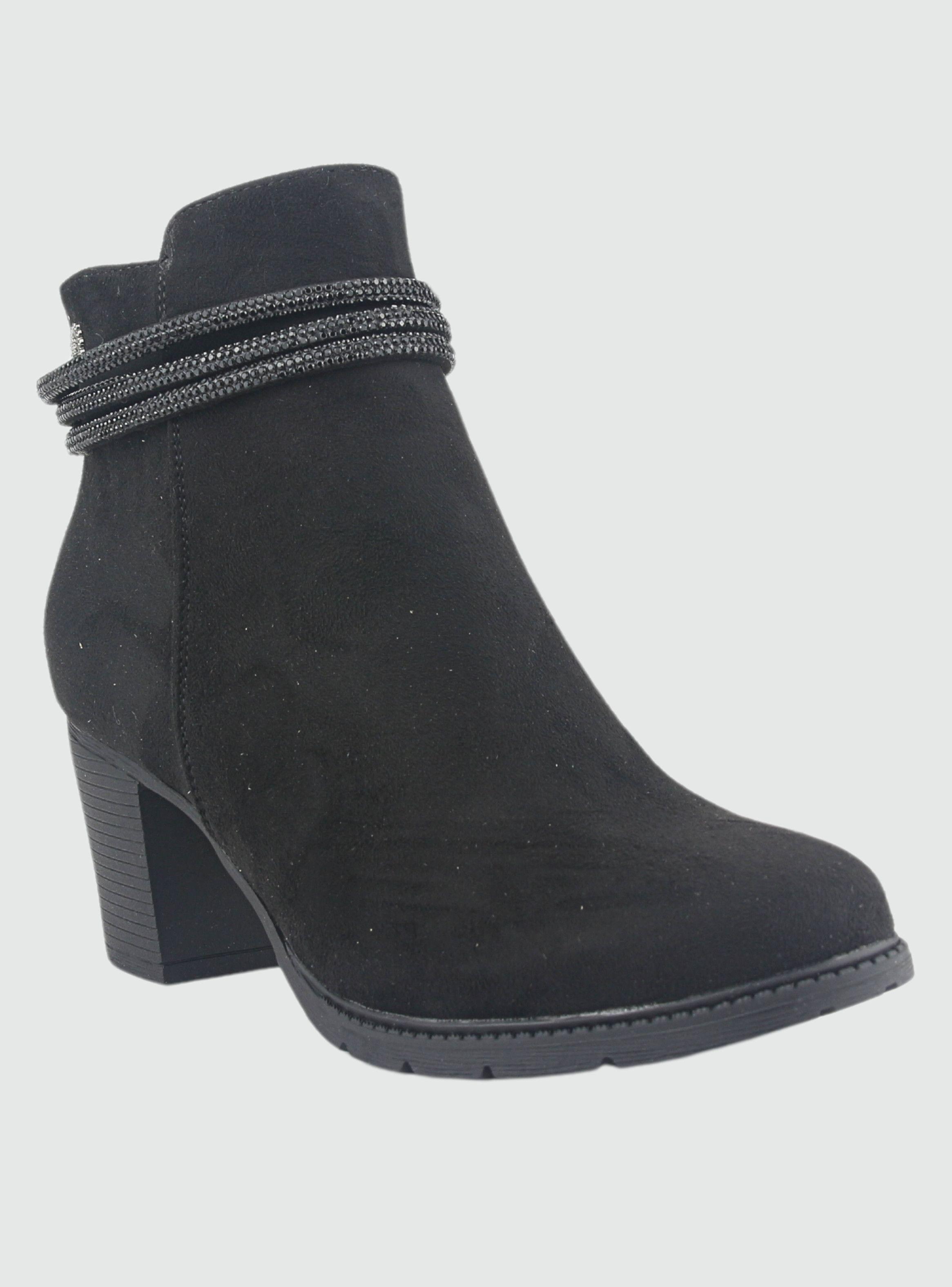 Botin Chalada Mujer Daya-8 S Negro Casual-2