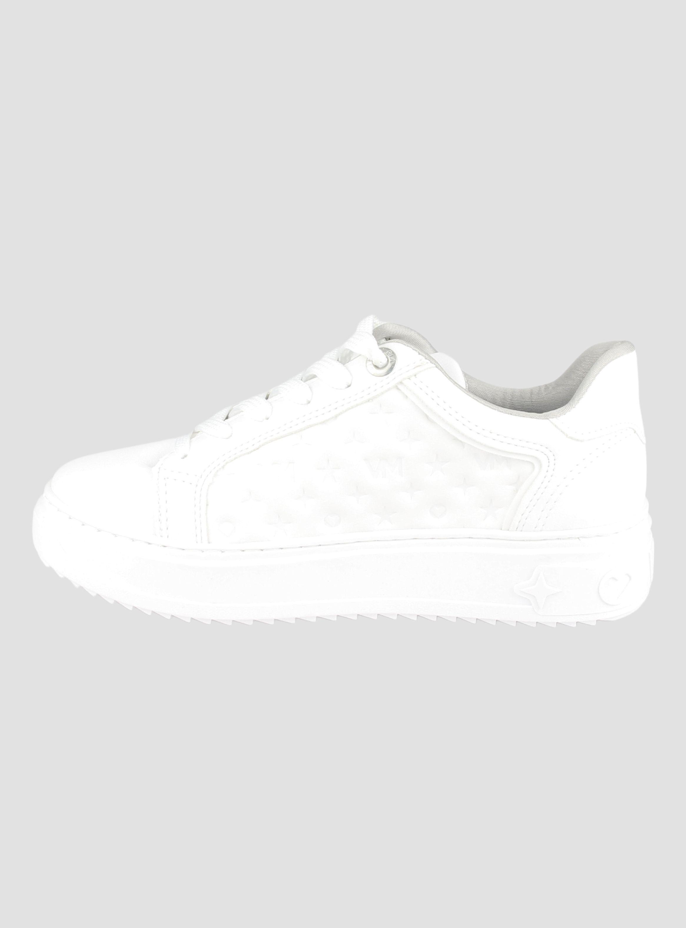 Zapatilla Via Marte Mujer 055-006-01 Blanco Casual-1