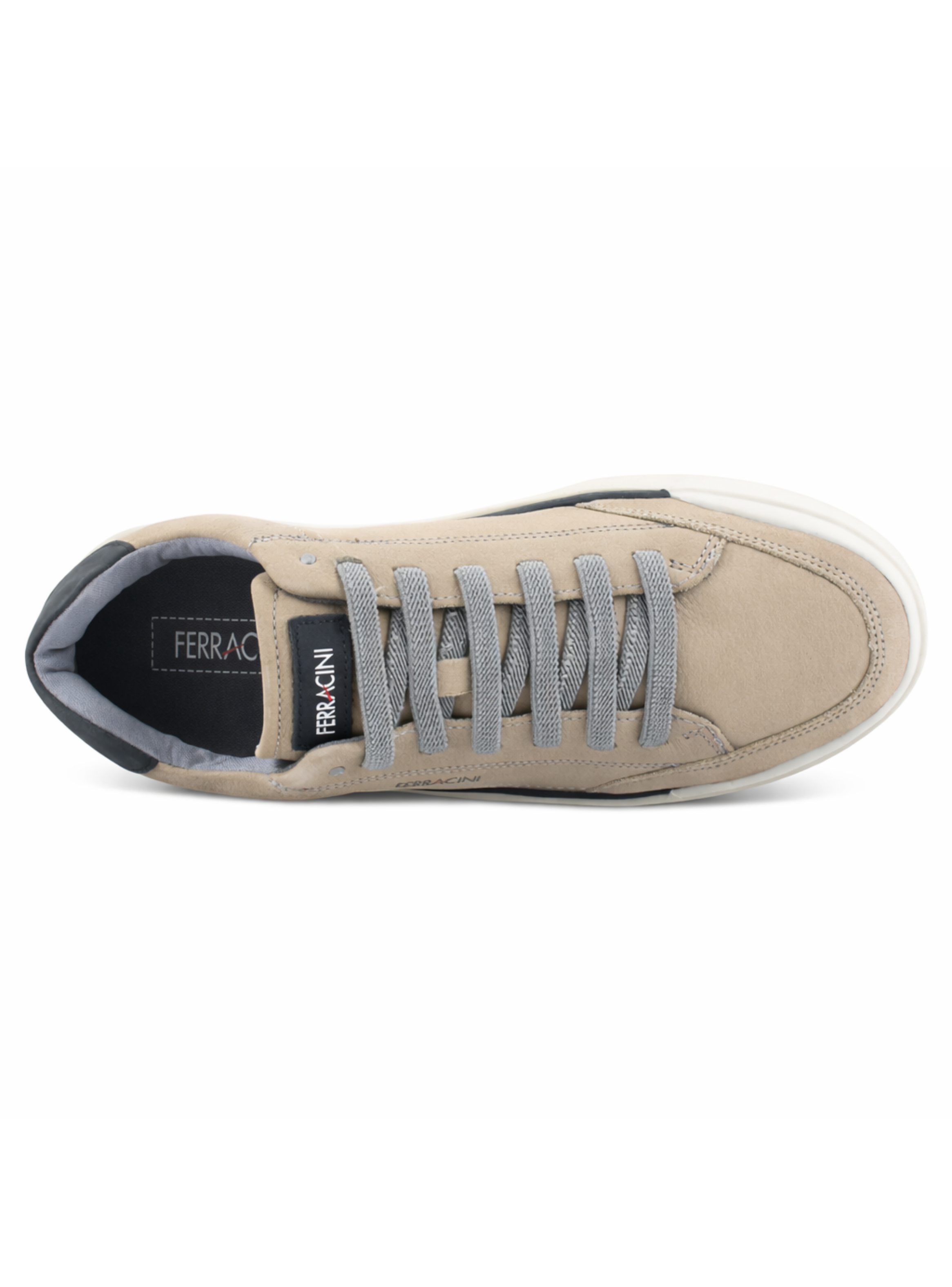 Zapatilla Beige Hombre Casual Ferracini Star 1056-4