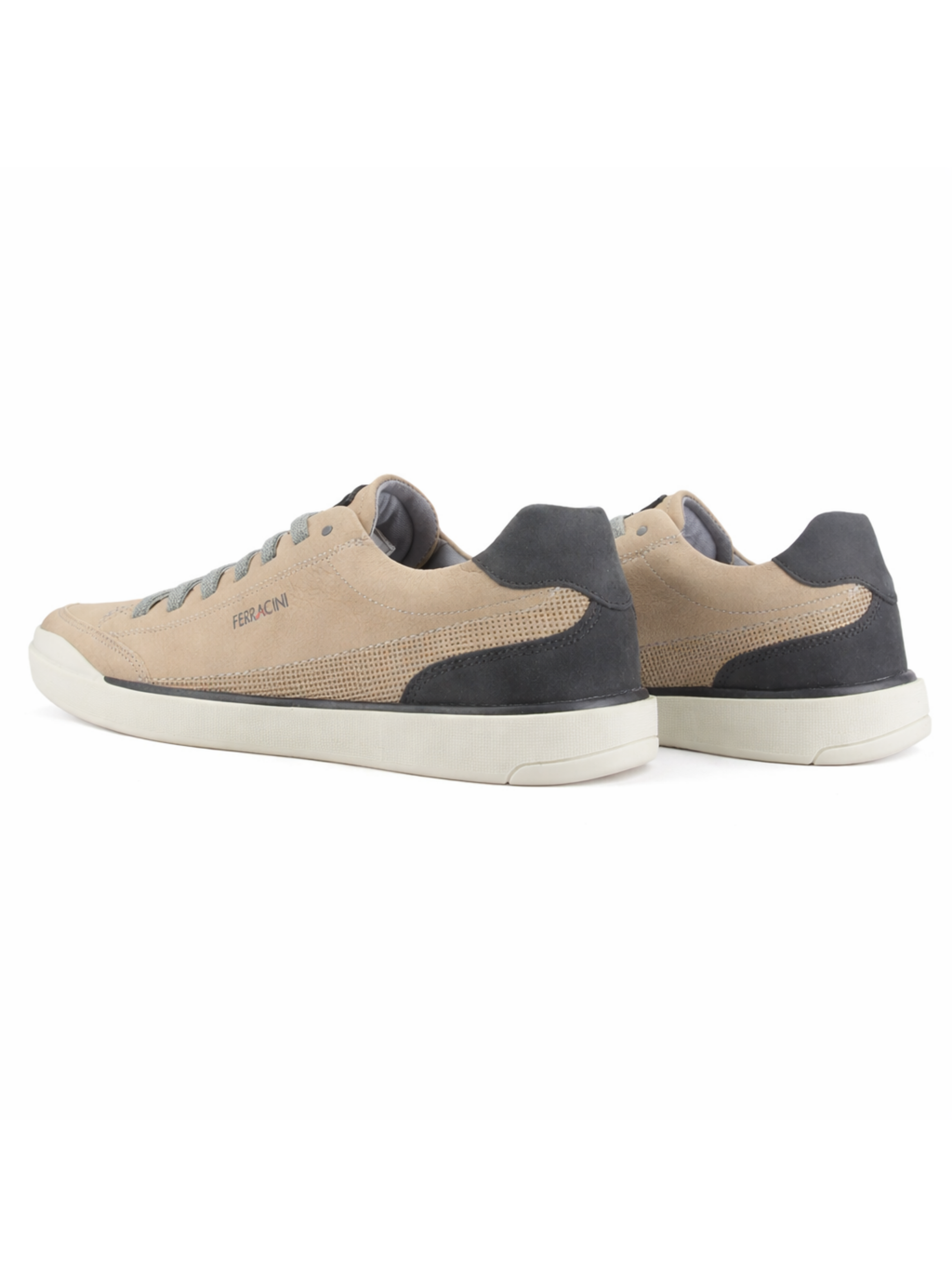 Zapatilla Beige Hombre Casual Ferracini Star 1056-7