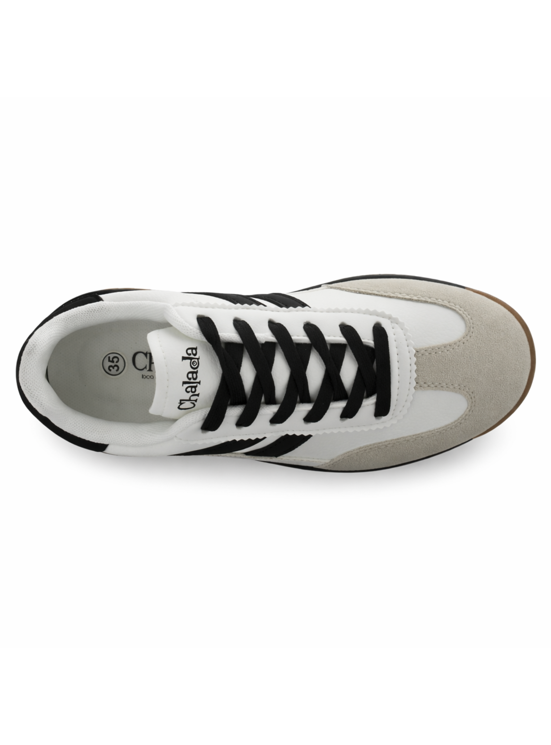 Zapatilla Blanco Mujer Urbano Chalada Front-4