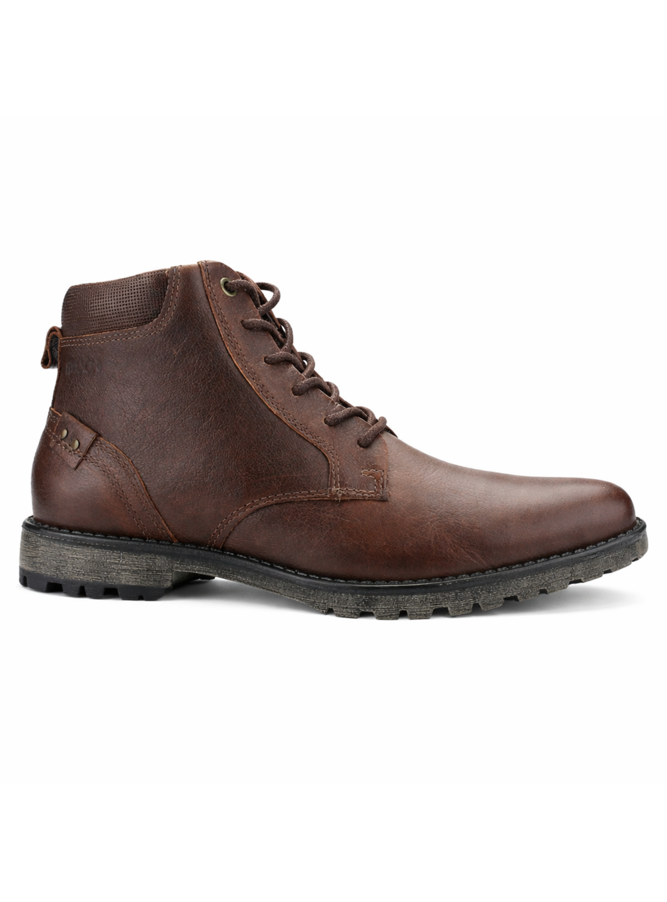 Botin Café Hombre Casual Ferracini 9953 Cross-0