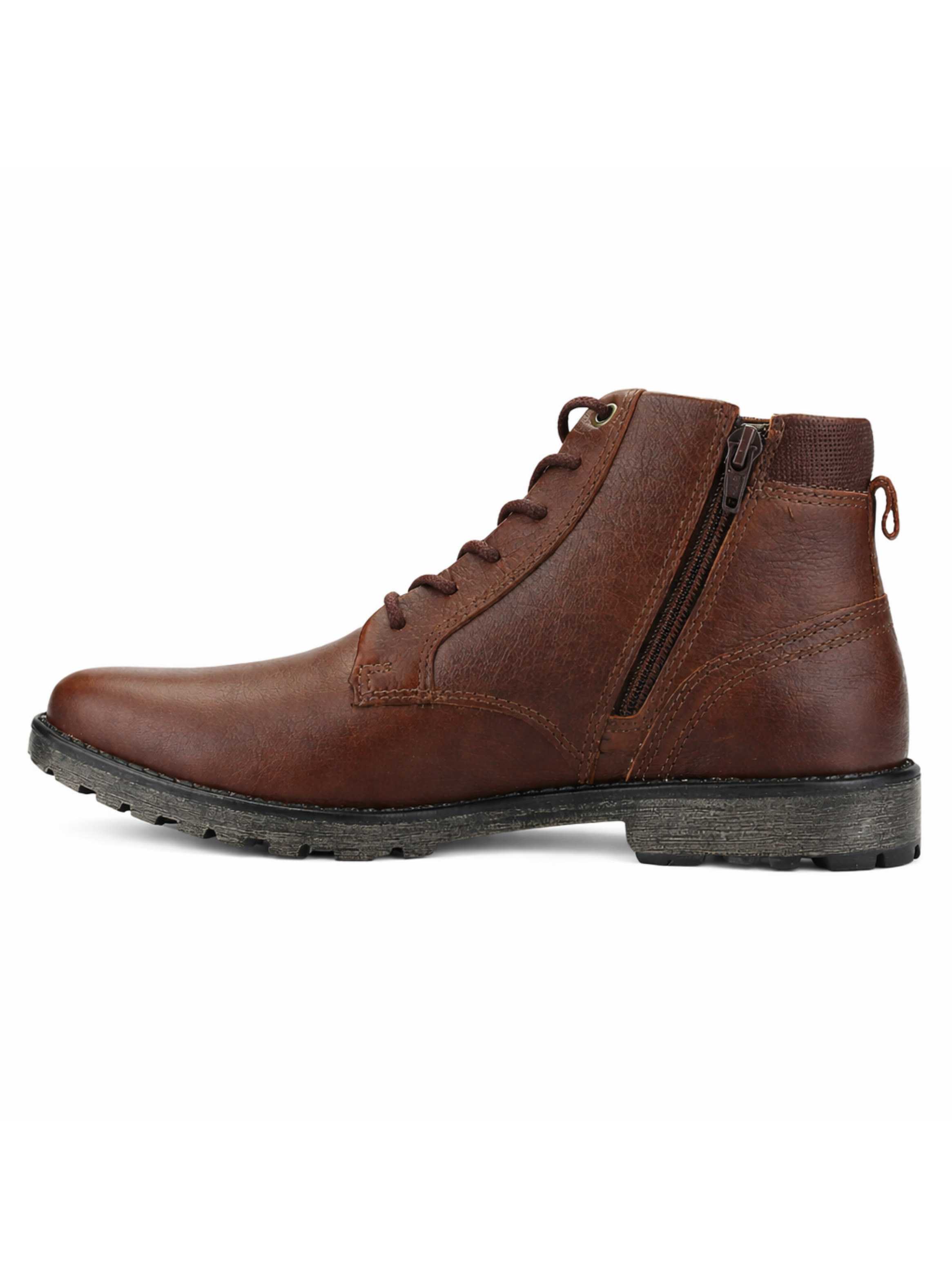 Botin Café Hombre Casual Ferracini 9953 Cross-1