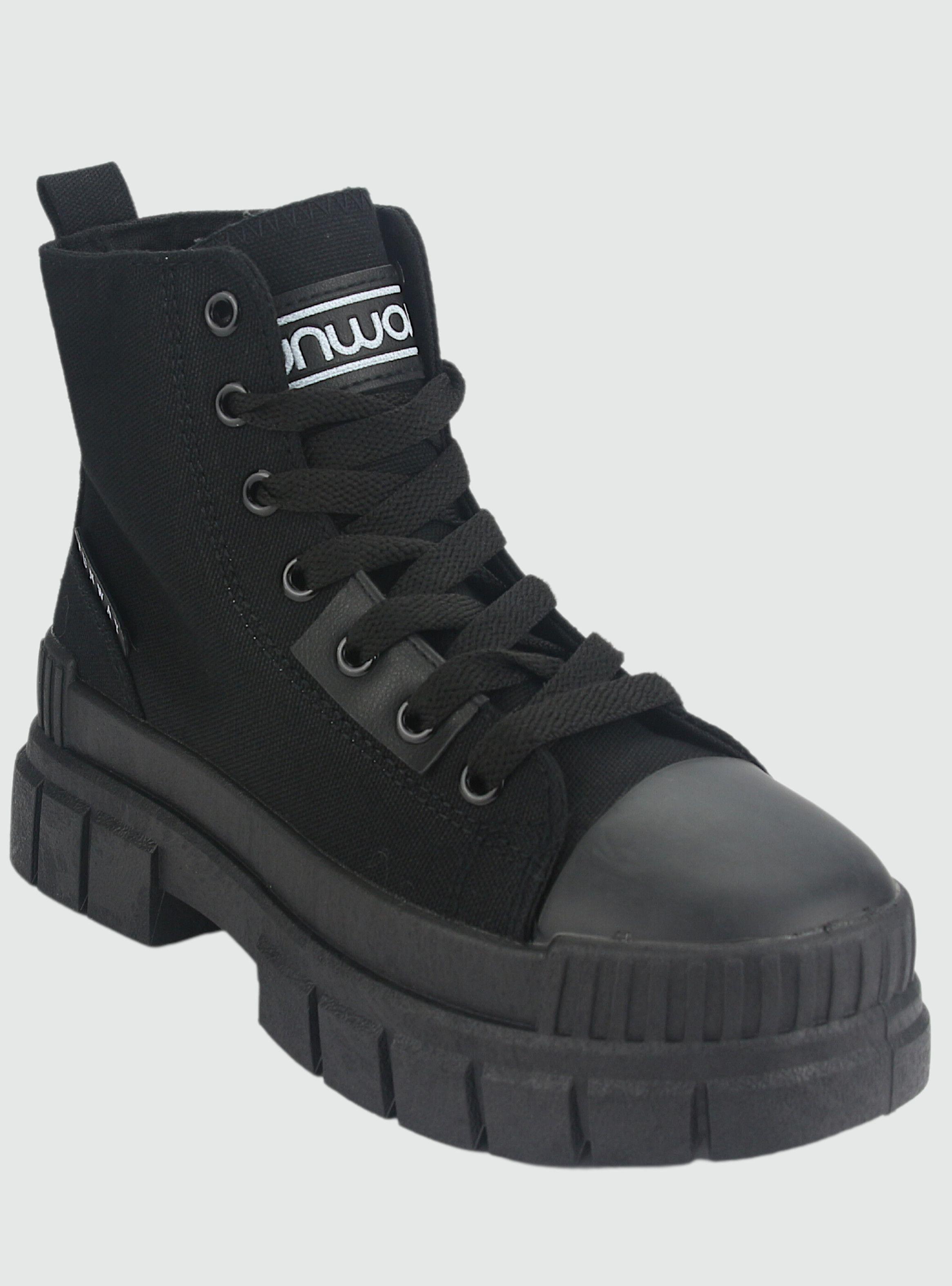 Zapatilla Funway Mujer Best-1 Negro Negro Urbano-2
