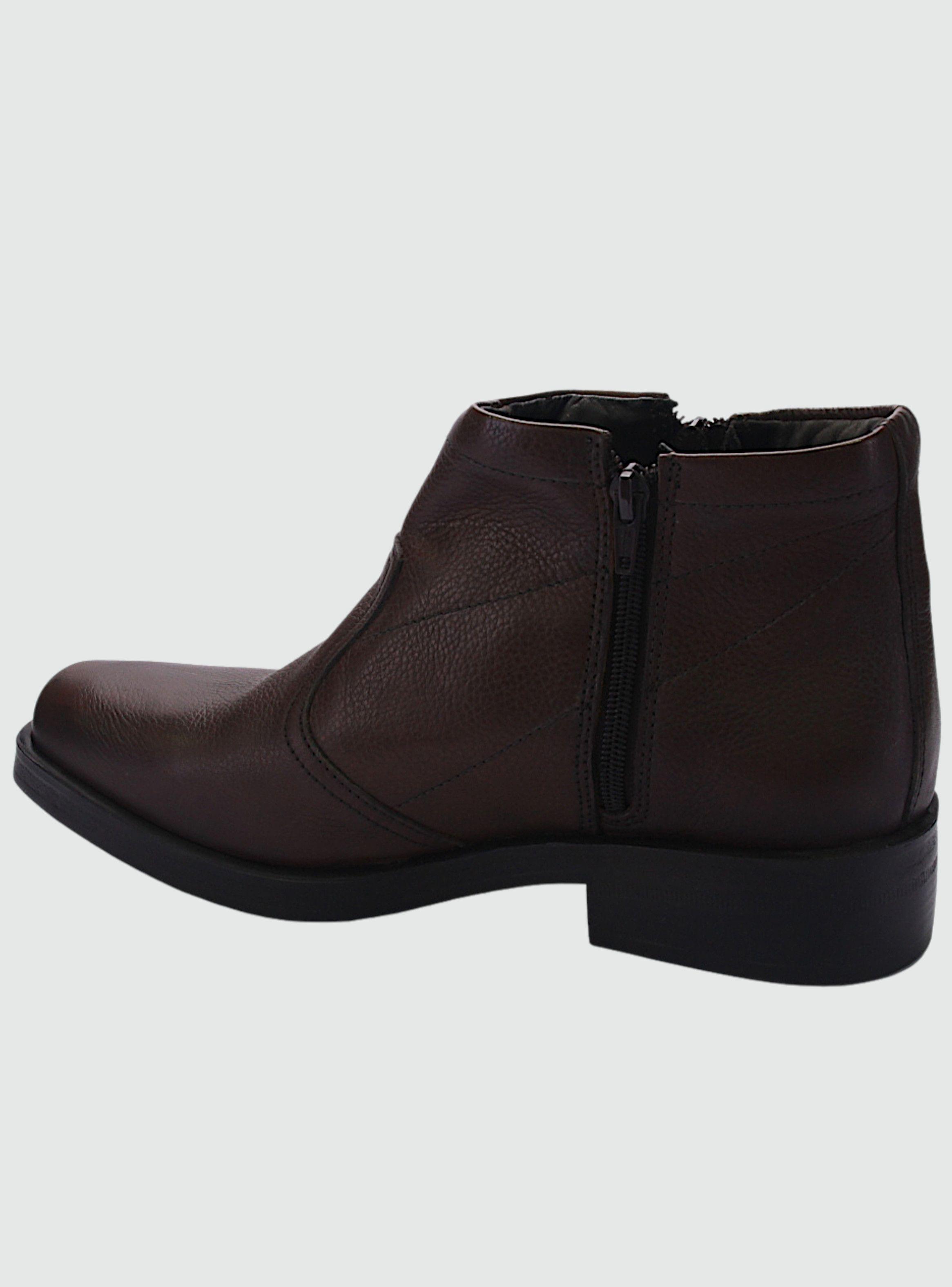 Botin Ferracini Hombre 6674 Urban Way Café Oscuro Casual-1