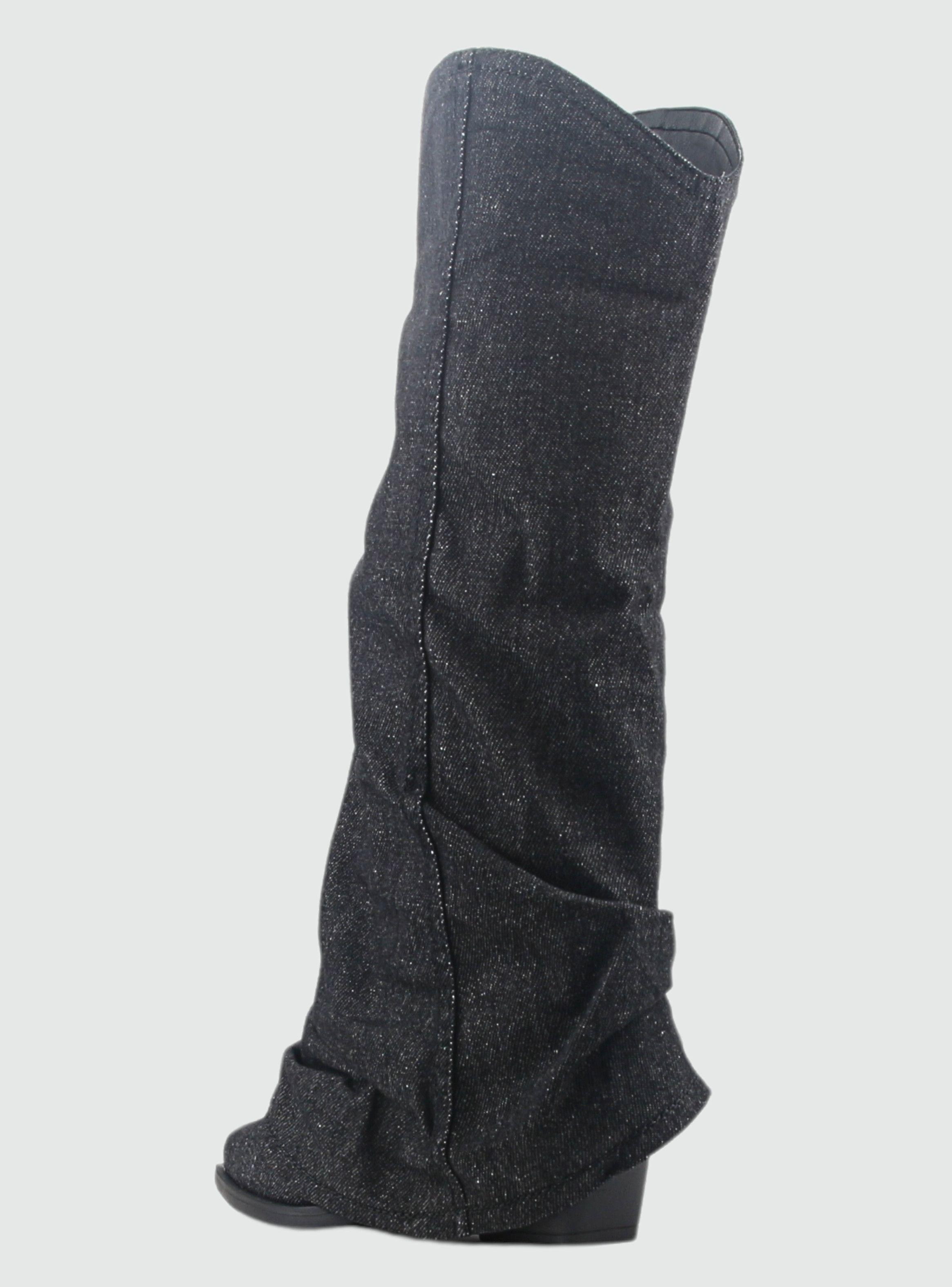 Bota Chalada Mujer Week-2 Azul Casual-3