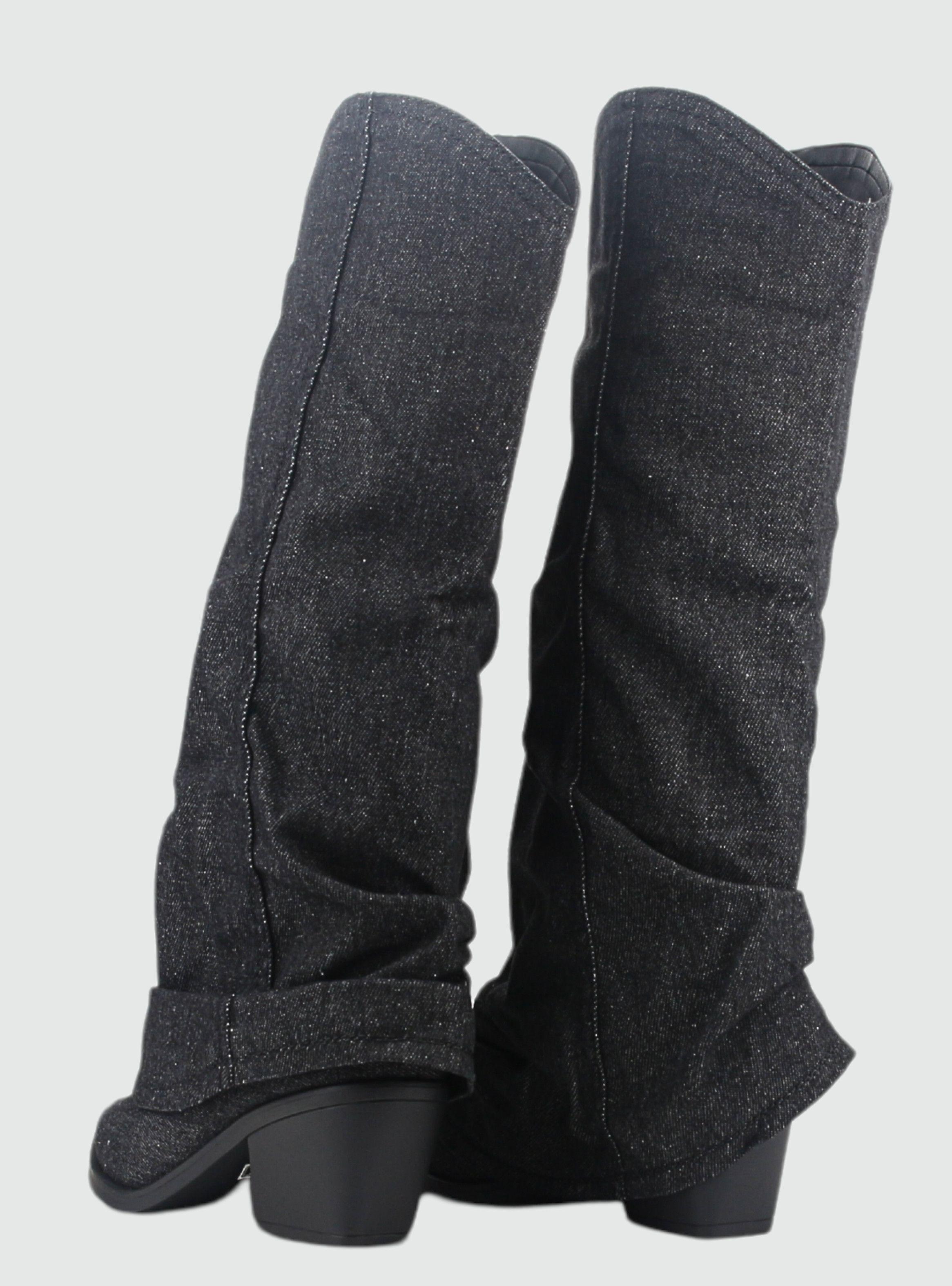 Bota Chalada Mujer Week-2 Azul Casual-5