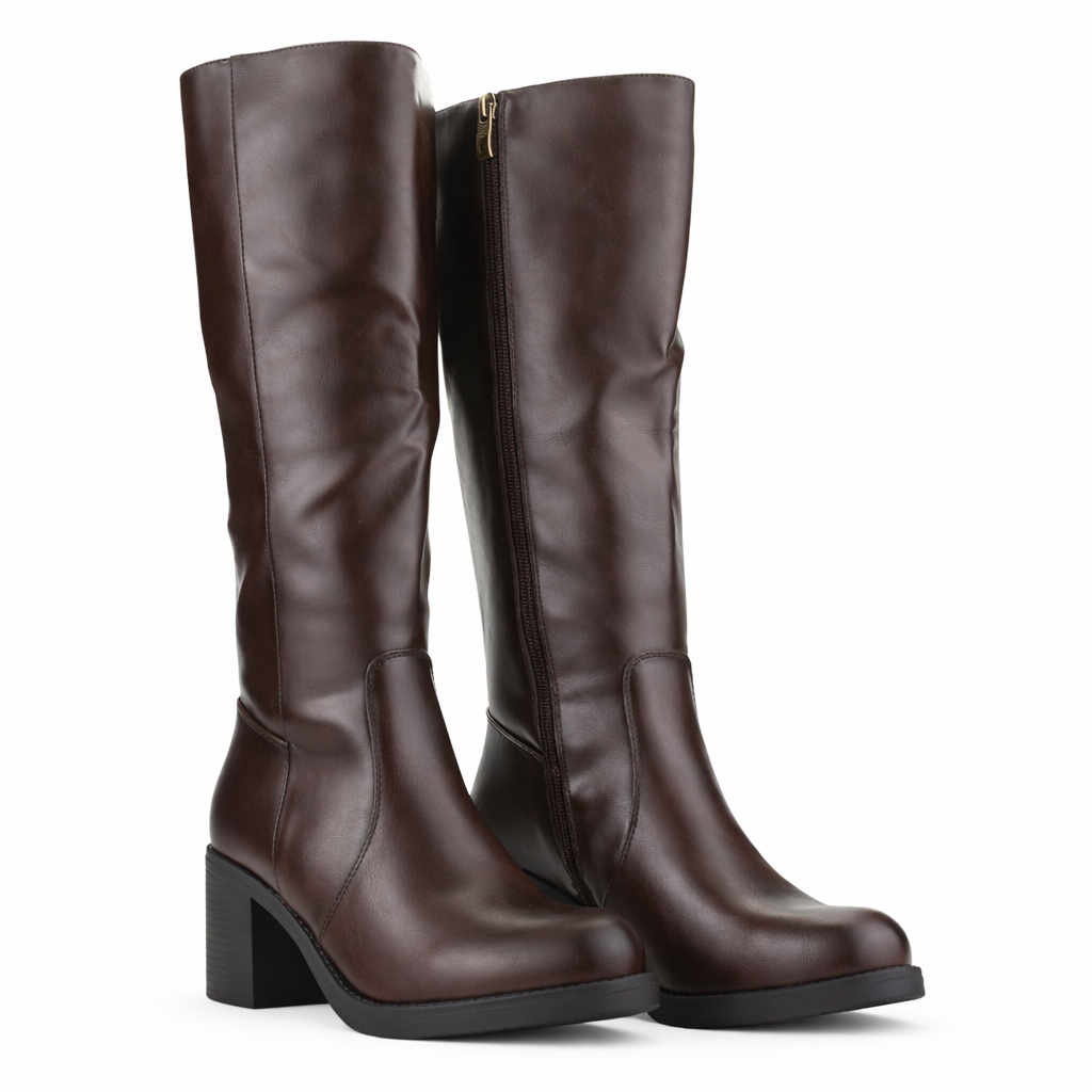 Bota Burdeo Mujer Casual Chalada Prata-4