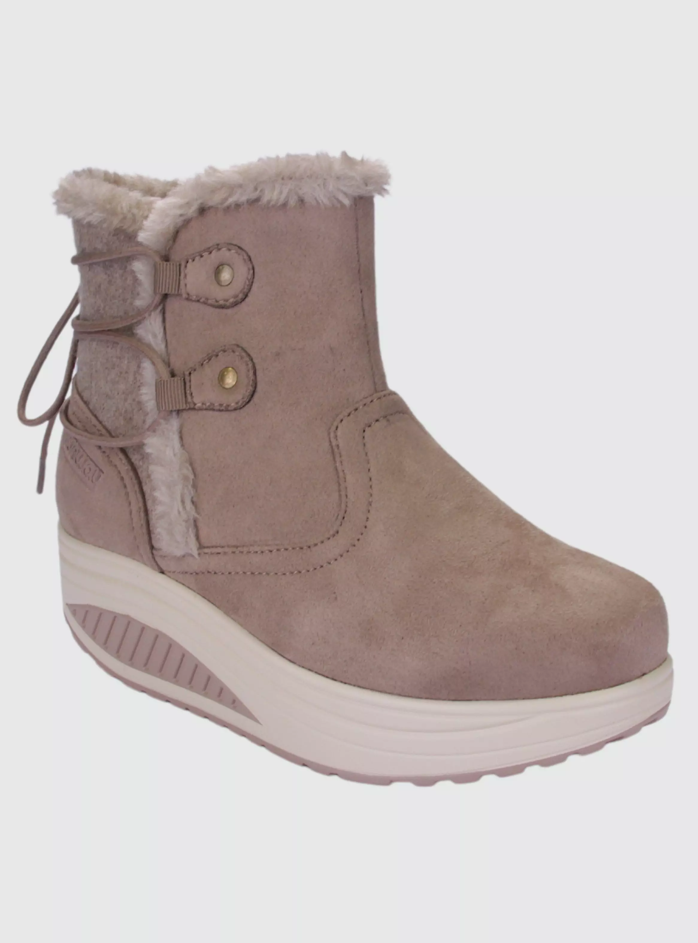 Botin Funway Mujer Tija-17 Beige Casual-0