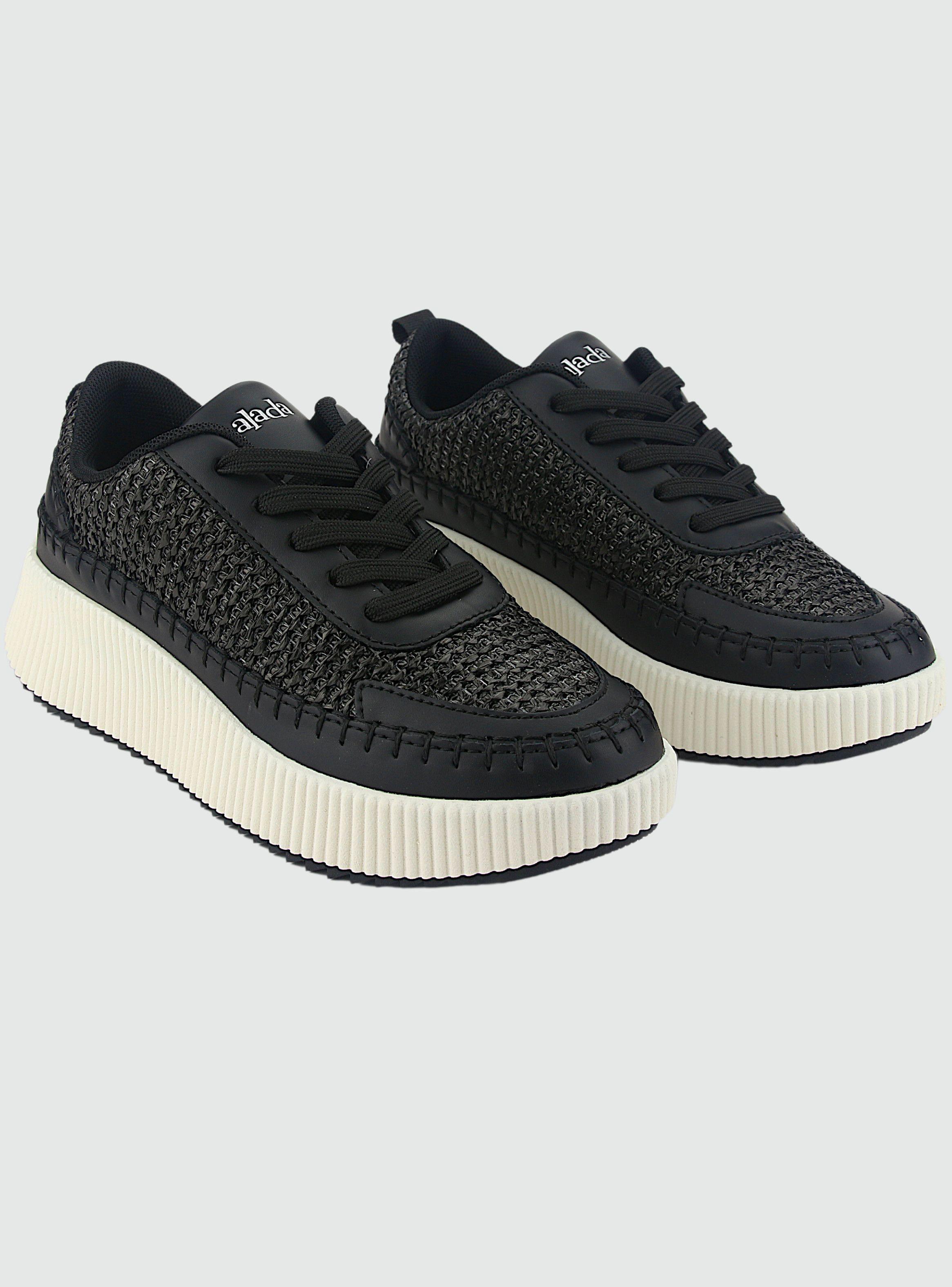 Zapatilla Chalada Mujer Iver-10 Negro Urbano-4