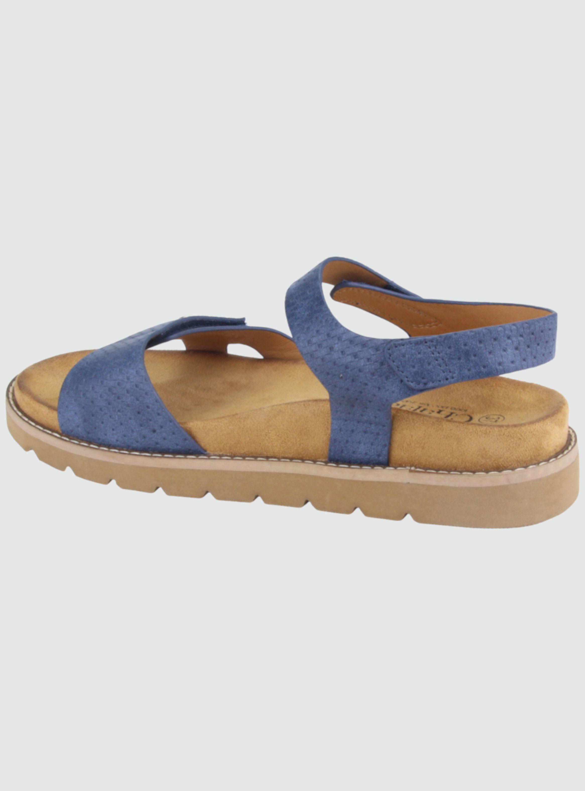 Sandalia Chalada Mujer Brick-21 Azul Moda-1