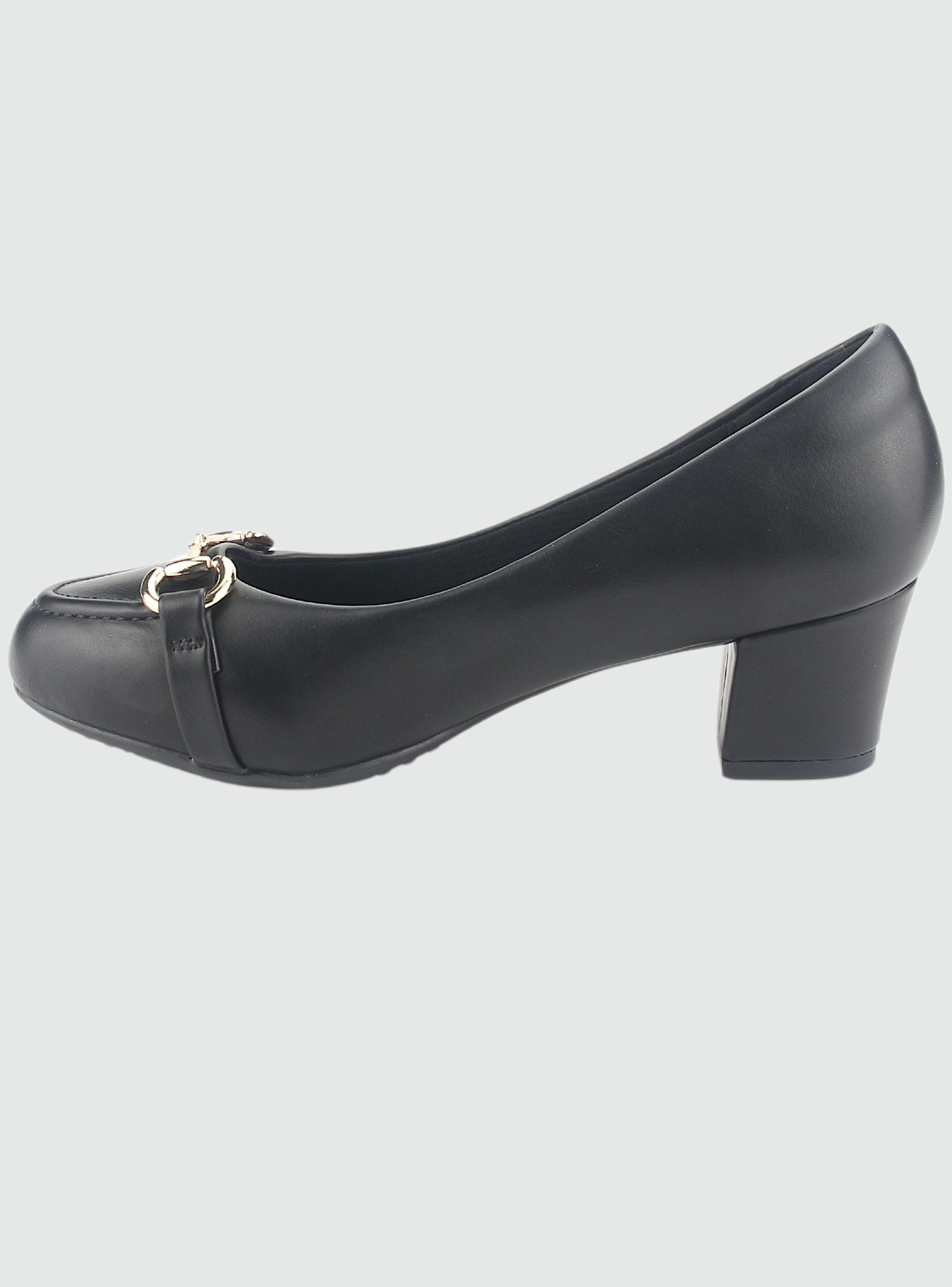 Mocasin Chalada Mujer Flexi-47 Negro Casual-1