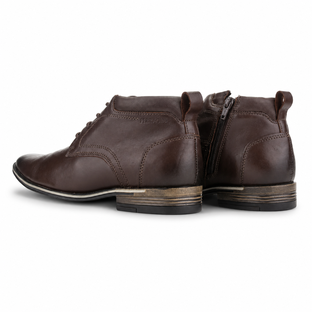Botín Café Hombre Casual Ferracini Munique 3363-6
