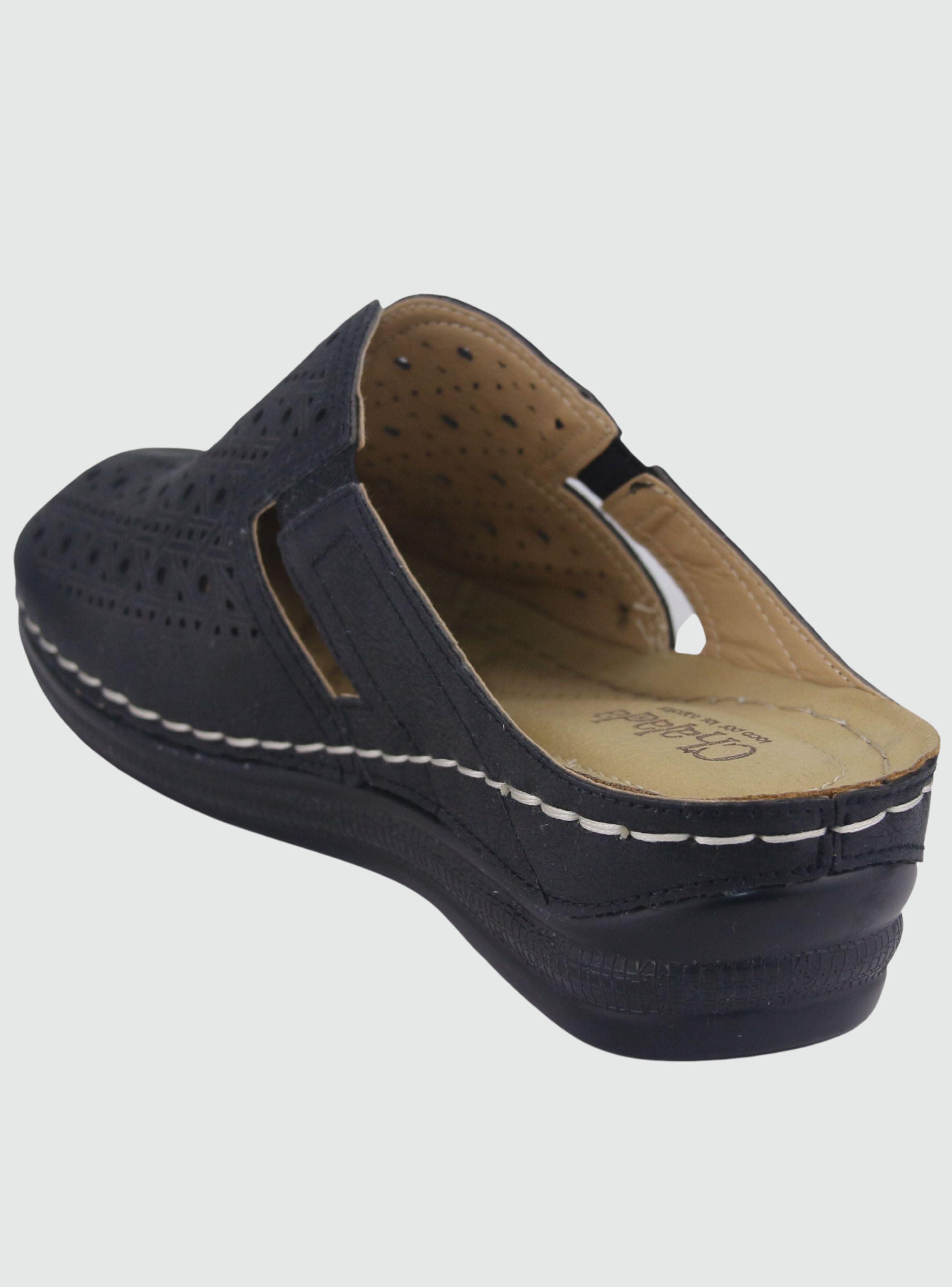 Zapato Chalada Mujer Musa-1 Negro Casual-3