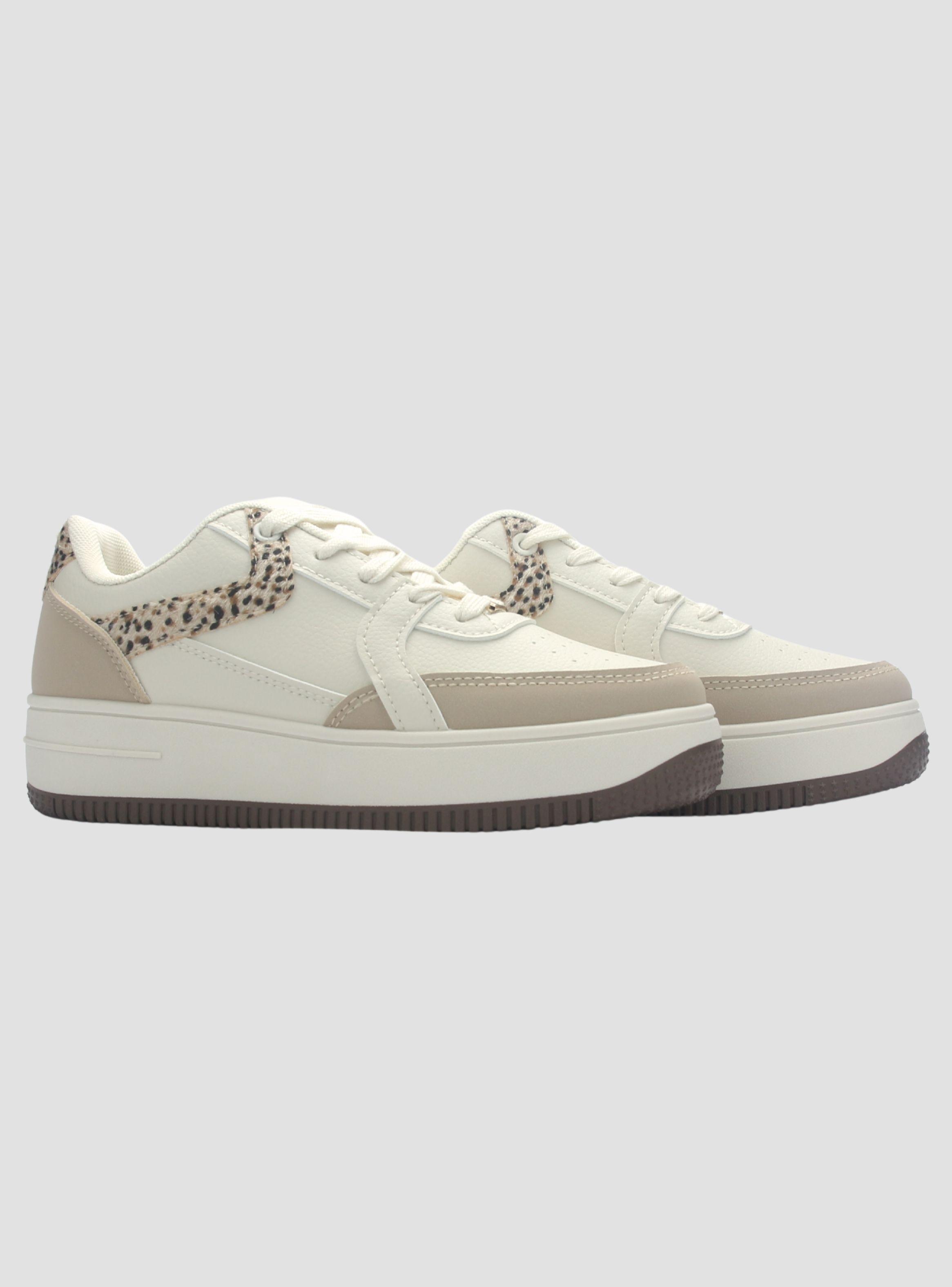 Zapatilla Mujer Chalada Java-2 Beige Urbano-4
