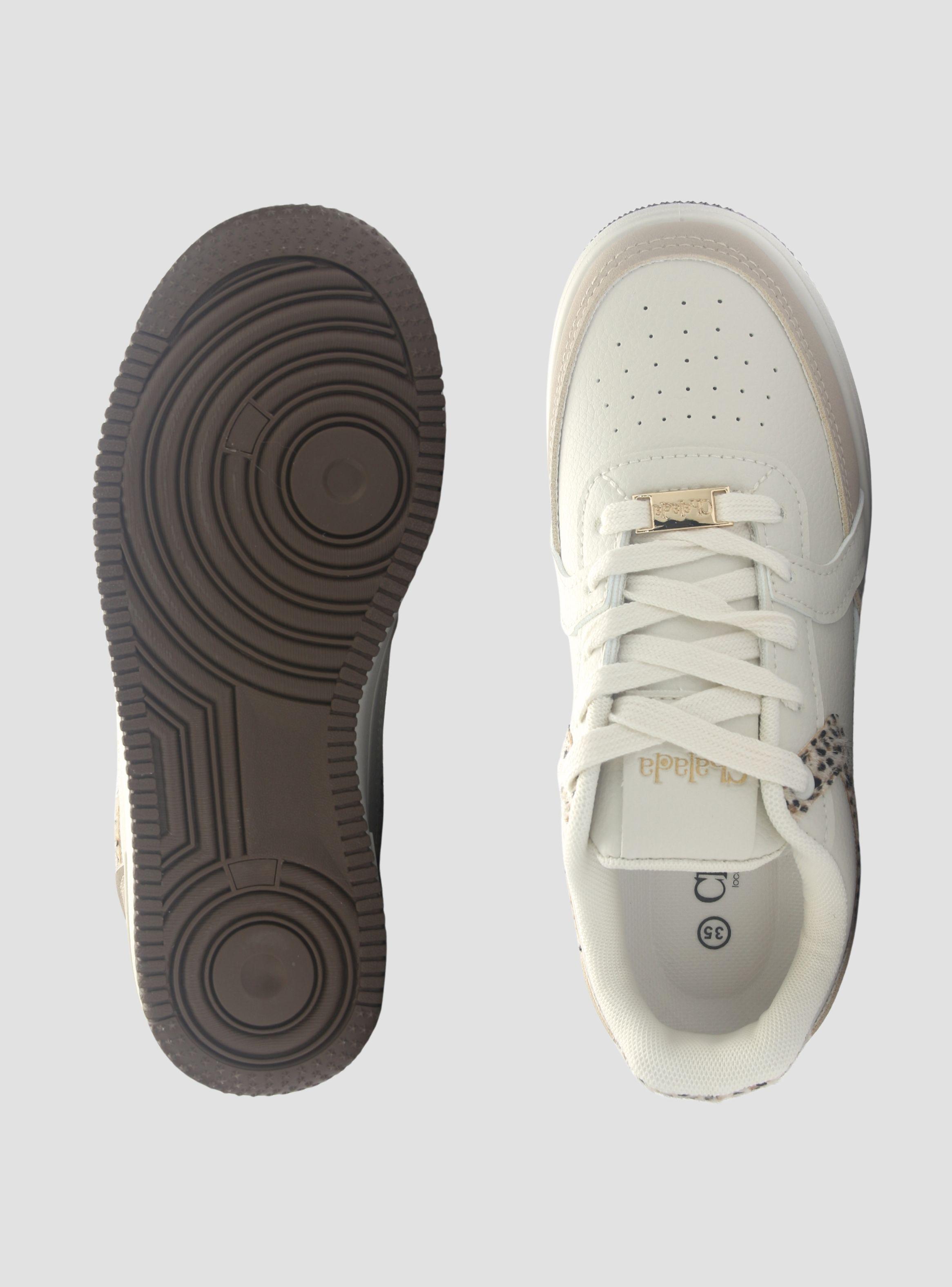 Zapatilla Mujer Chalada Java-2 Beige Urbano-6