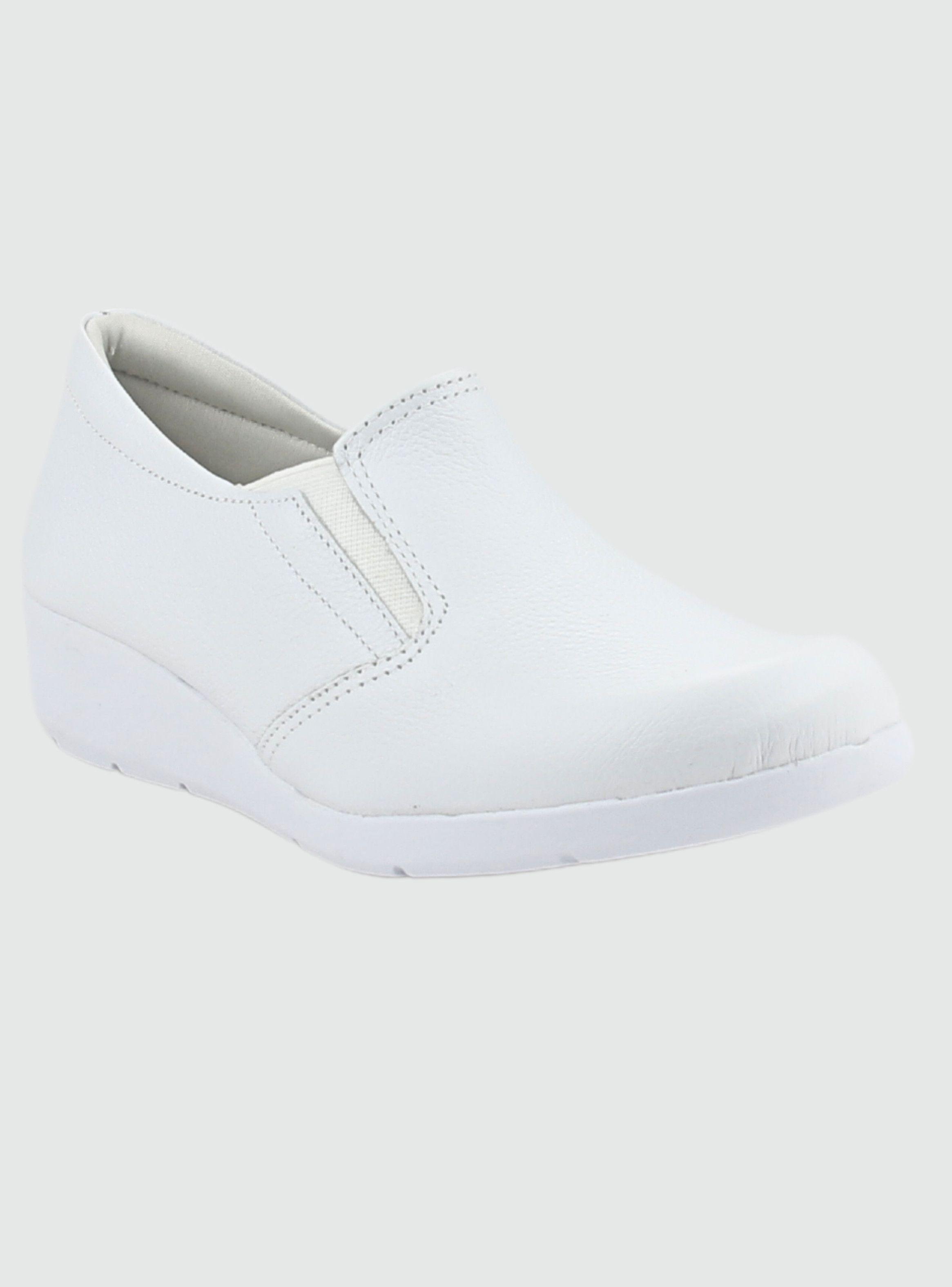 Mocasin Comfortflex Mujer 2493303 Blanco Casual-2