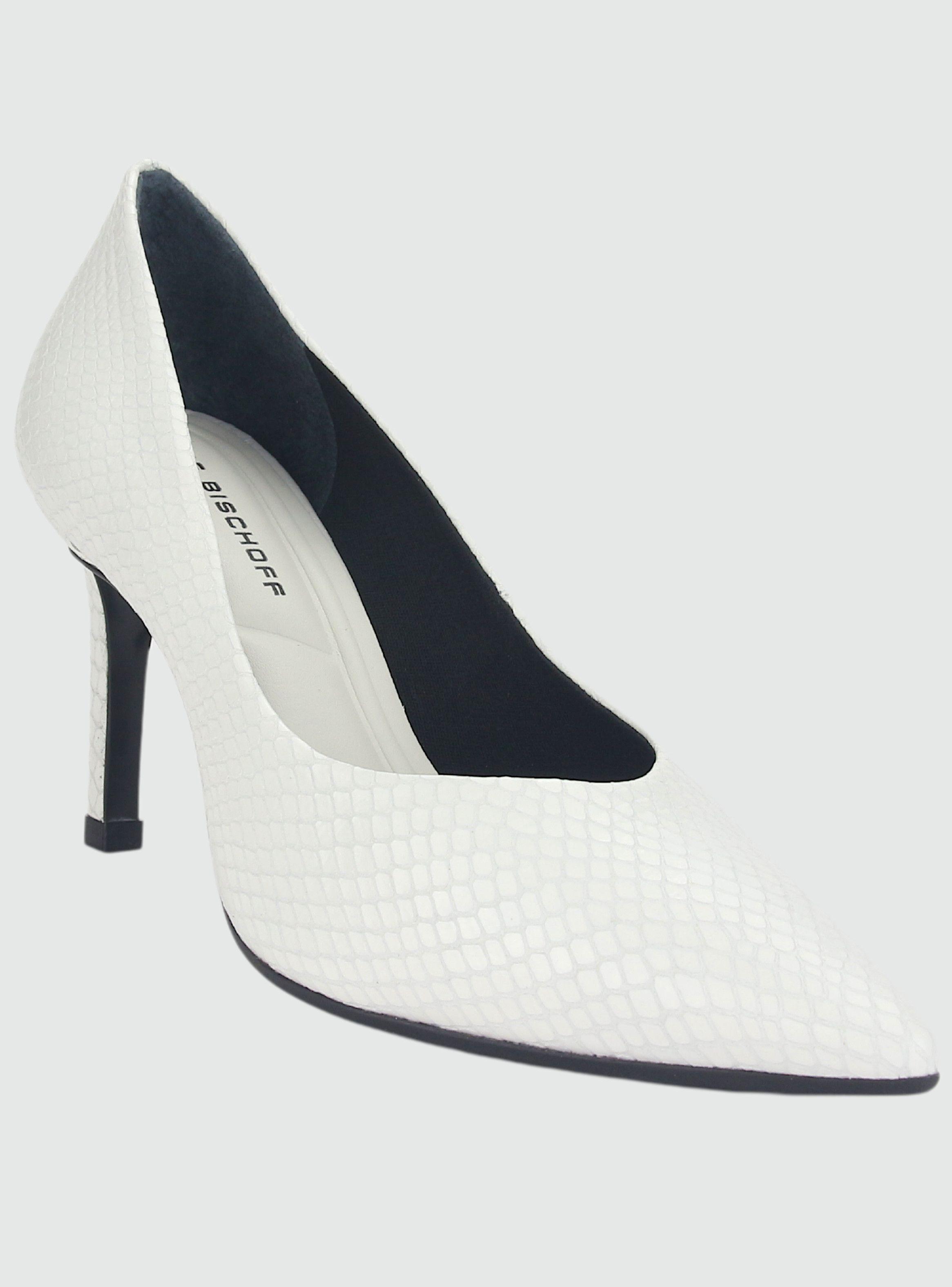 Zapato Jorge Bischoff Mujer J18134001 Blanco Casual-2