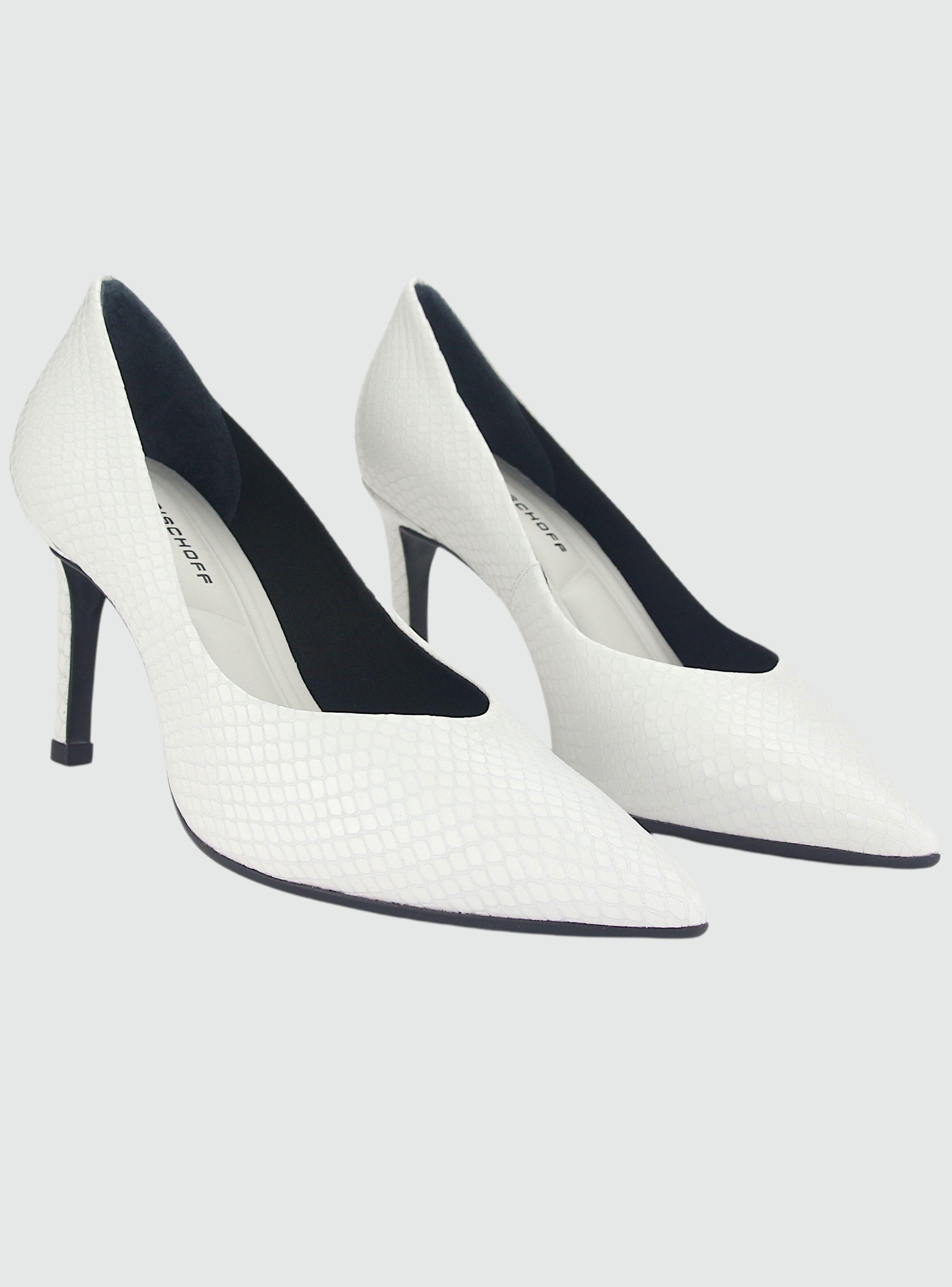 Zapato Jorge Bischoff Mujer J18134001 Blanco Casual-4