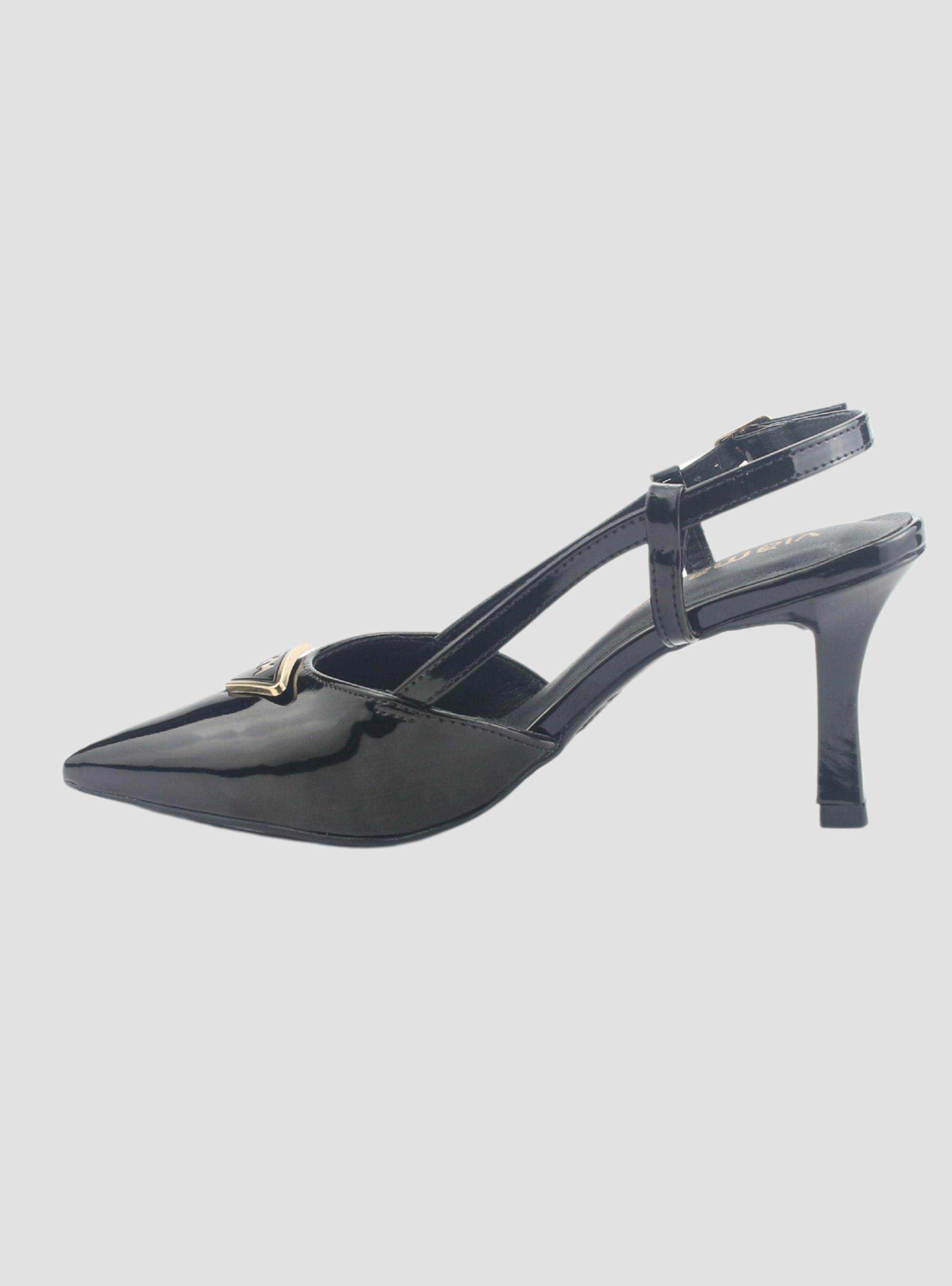 Zapato Via Marte Mujer 029-002-01 Negro Casual-1