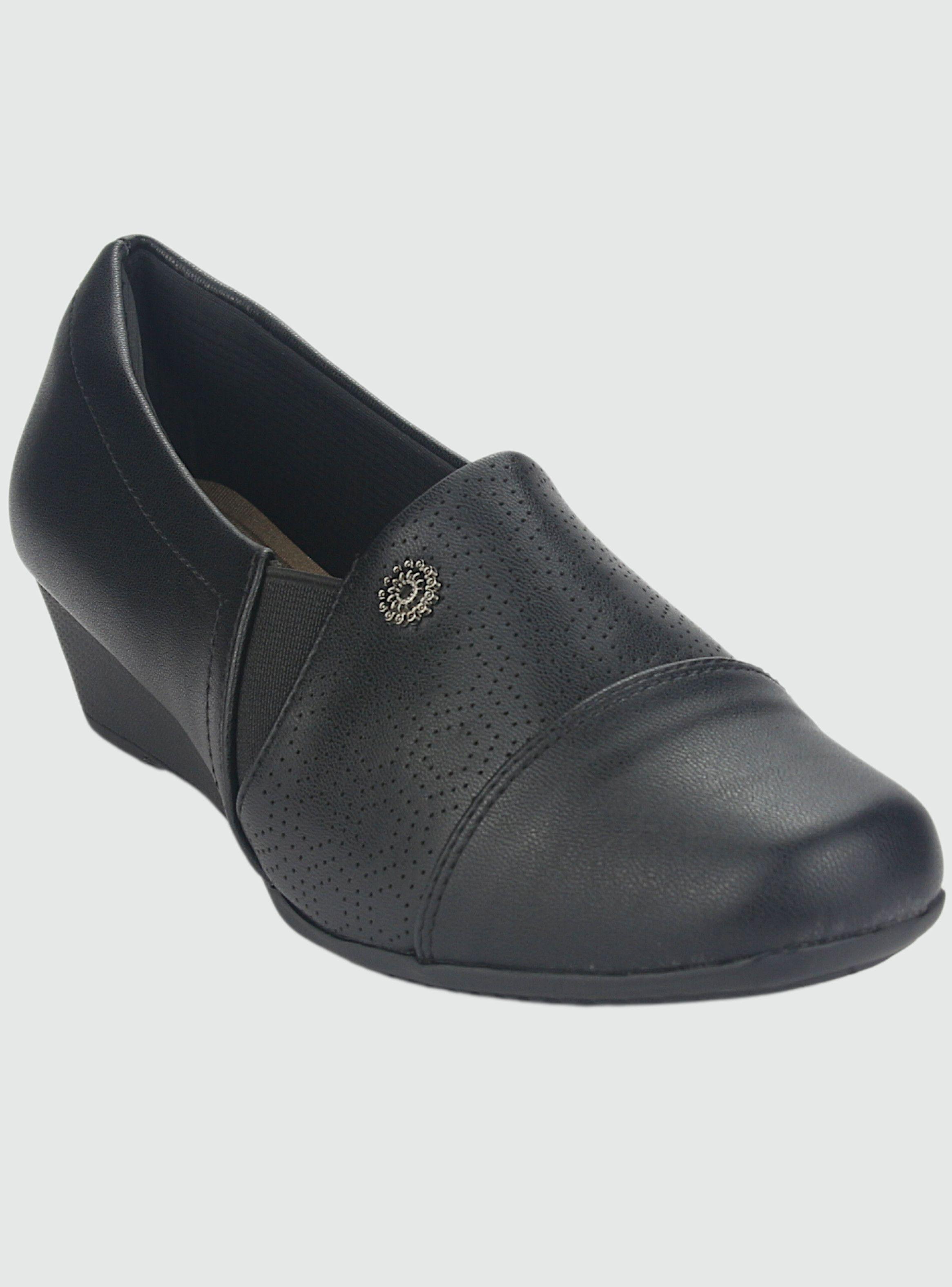 Zapato Chalada Mujer Coles-4 Negro Casual-2
