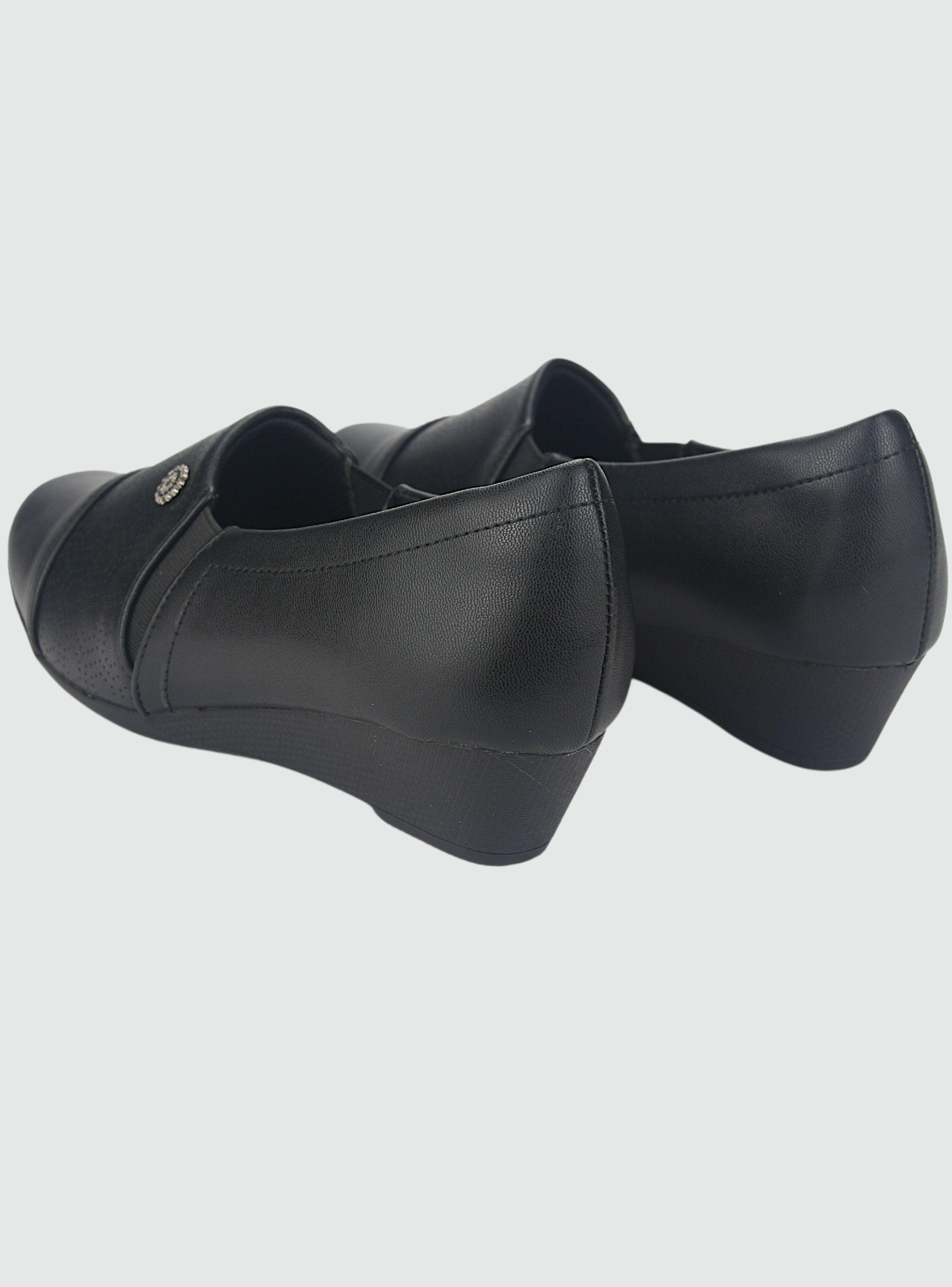 Zapato Chalada Mujer Coles-4 Negro Casual-4