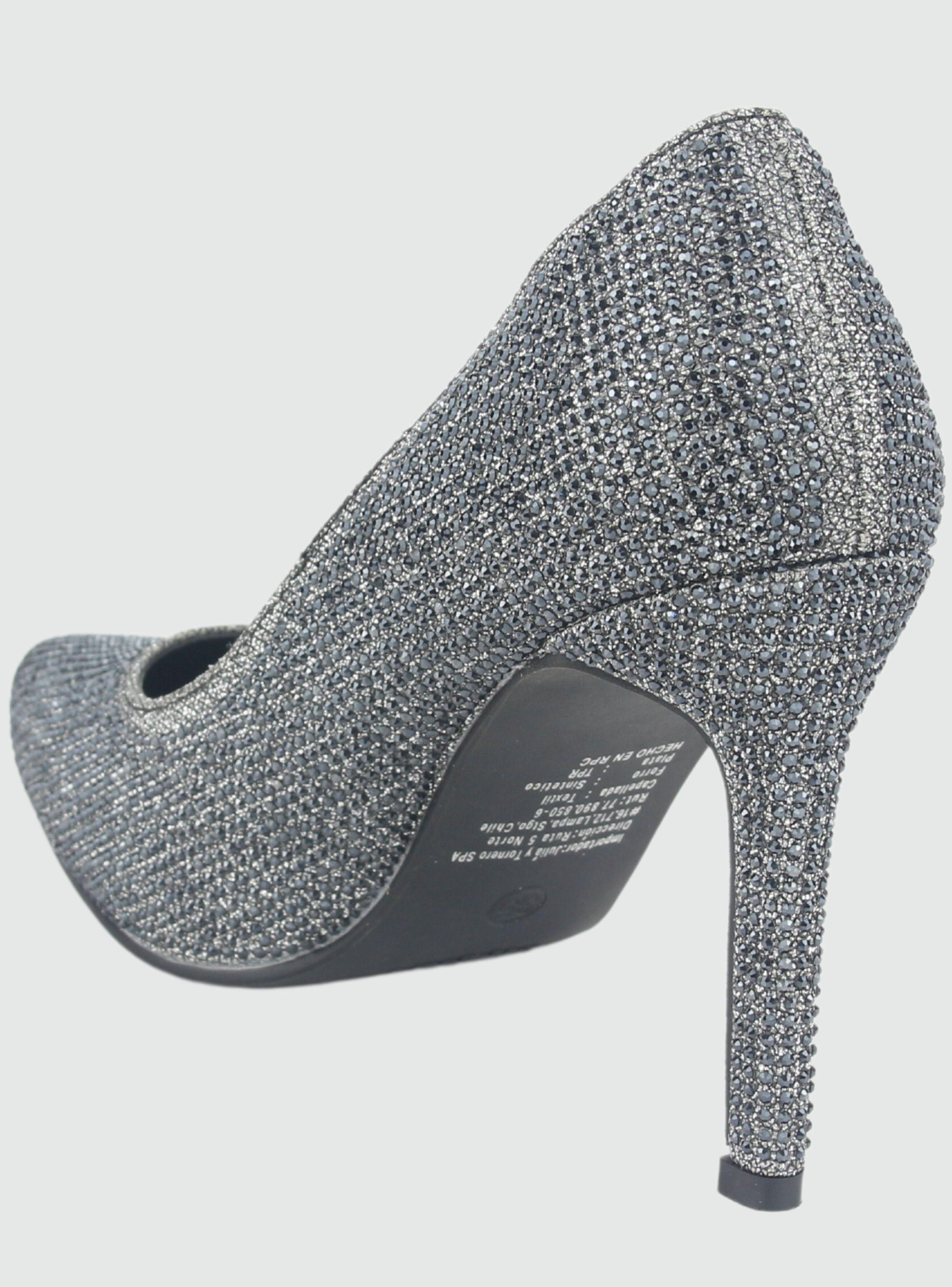 Zapato Chalada Mujer Cristal-3 Gris Casual-3