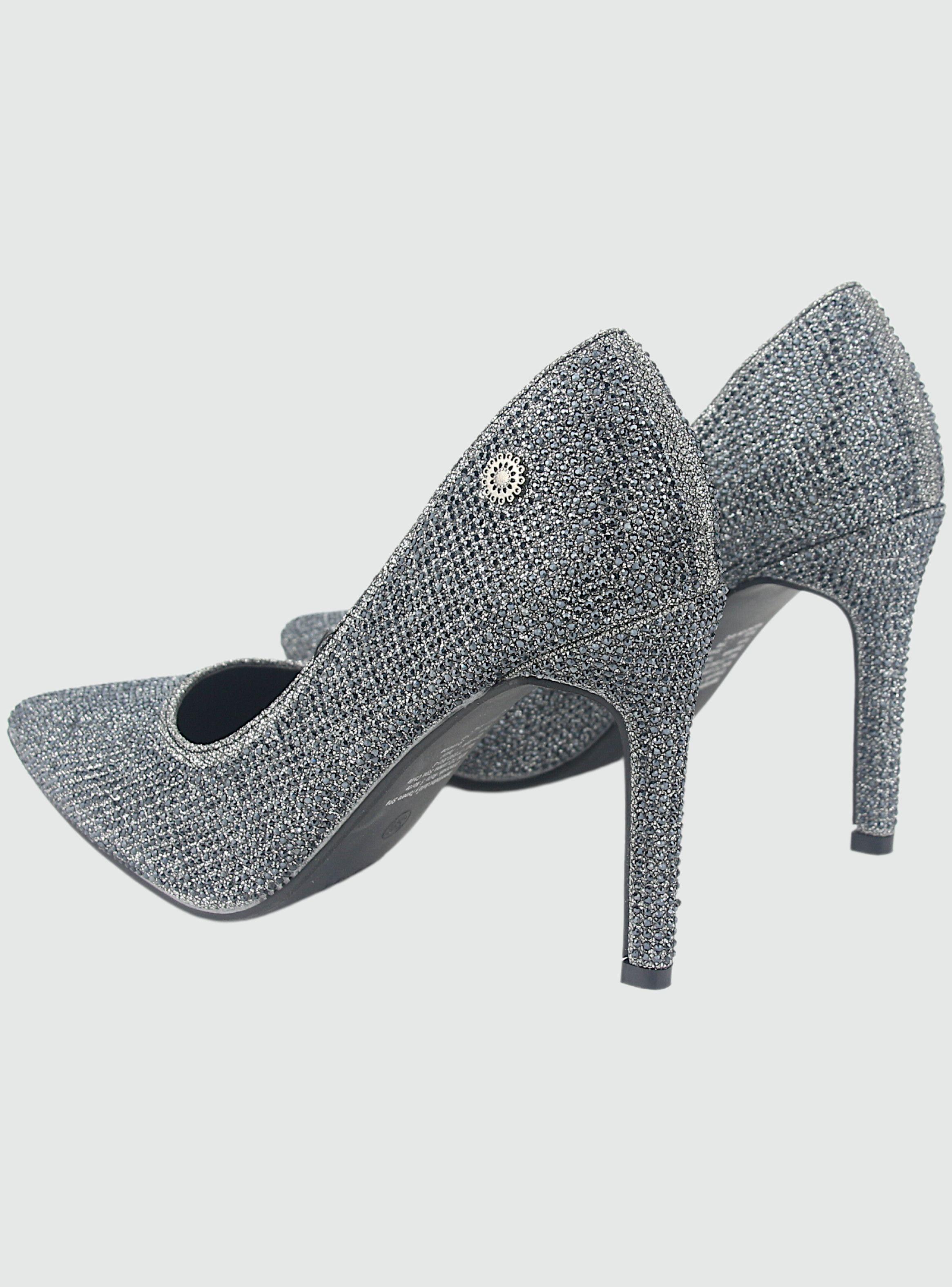Zapato Chalada Mujer Cristal-3 Gris Casual-5
