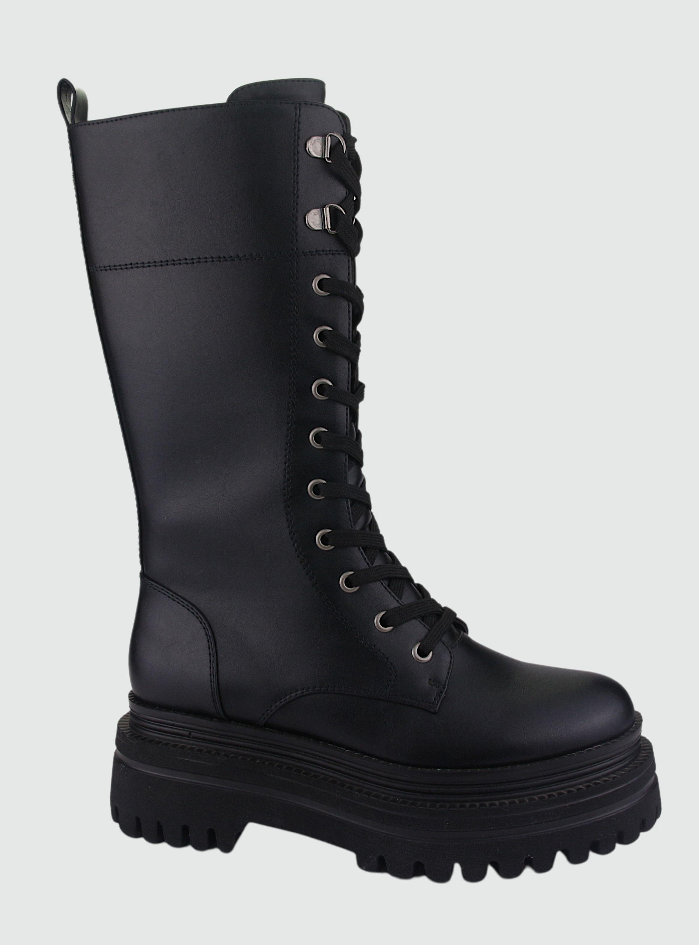 Bota Chalada Mujer Star-1 Negro Casual-0