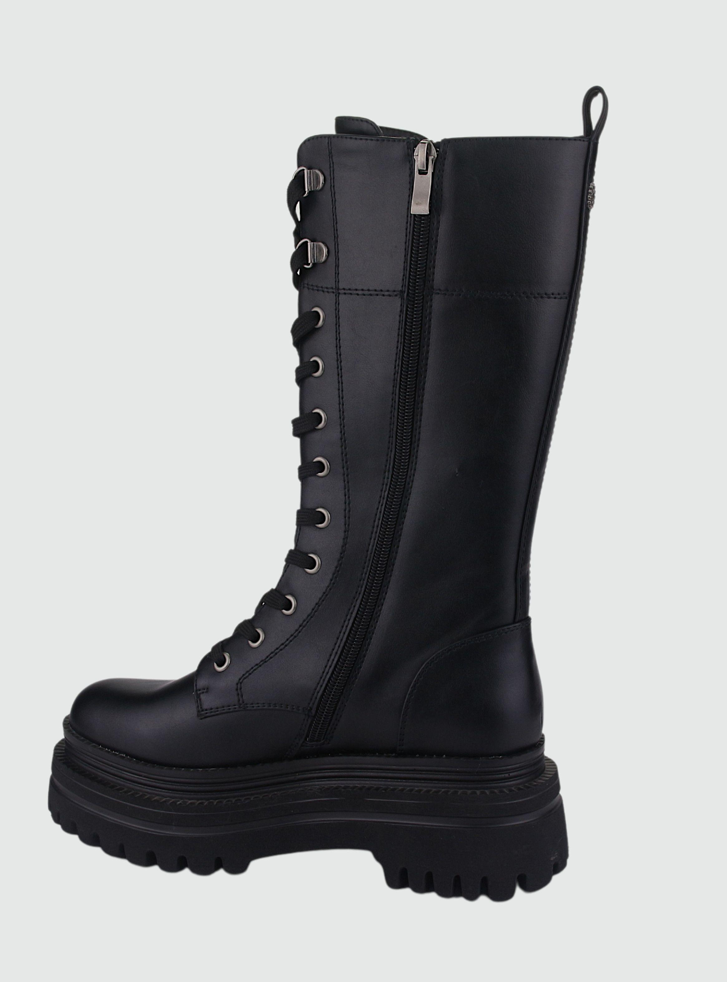 Bota Chalada Mujer Star-1 Negro Casual-1