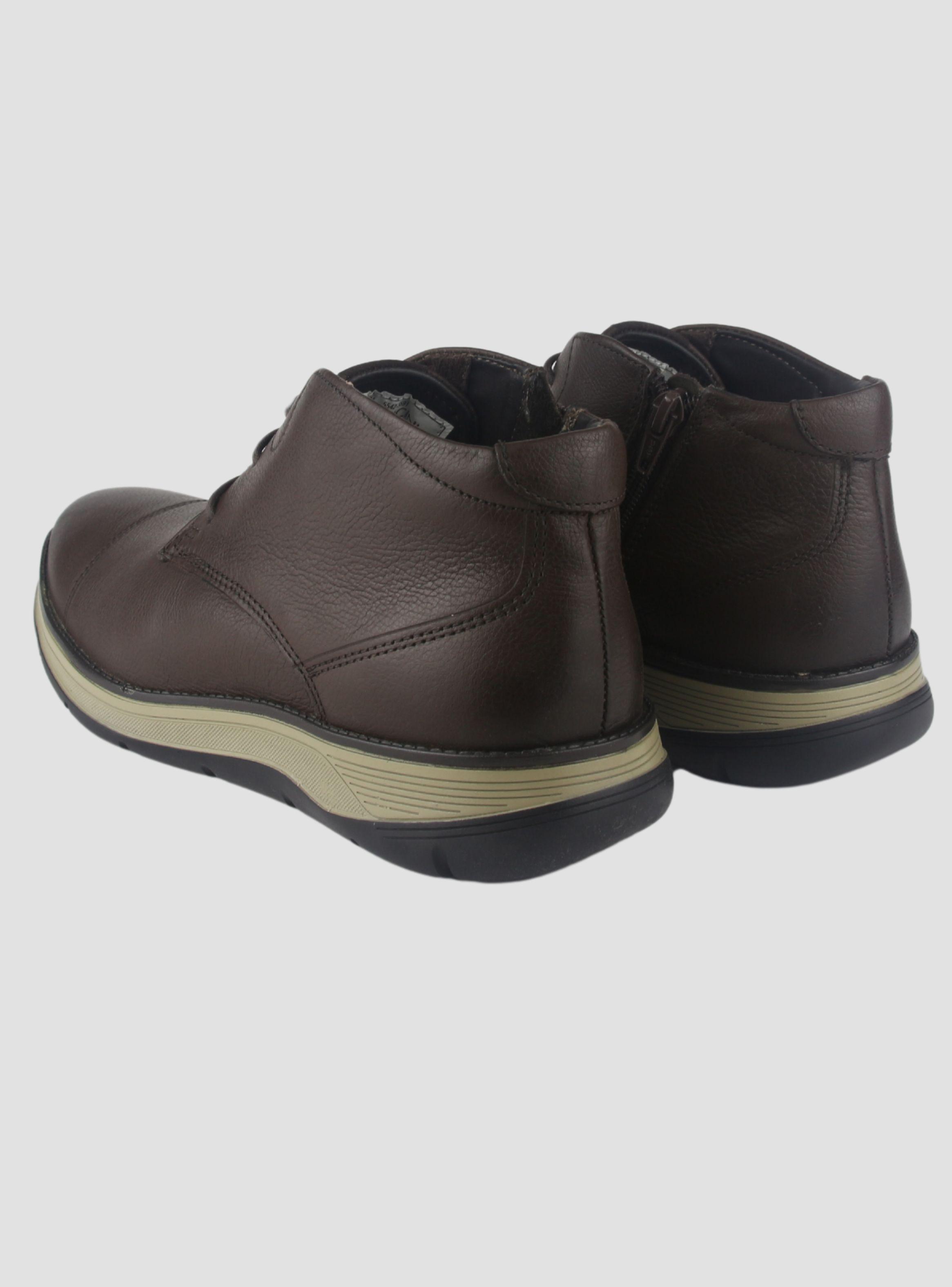 Botin Ferracini Hombre 5542 Fluence Café Claro Casual-5
