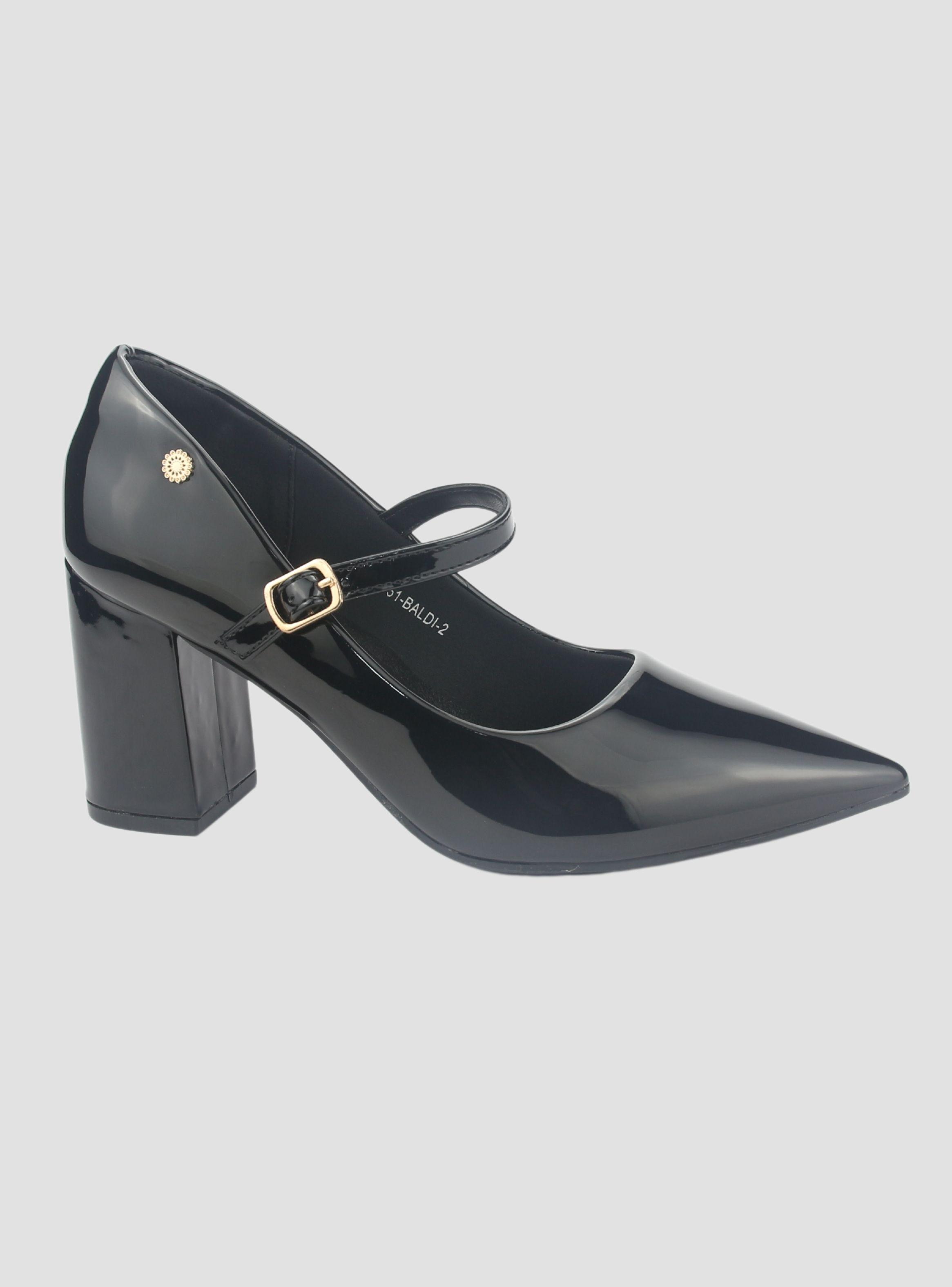 Zapato Chalada Mujer Baldi-2 Negro Casual-0