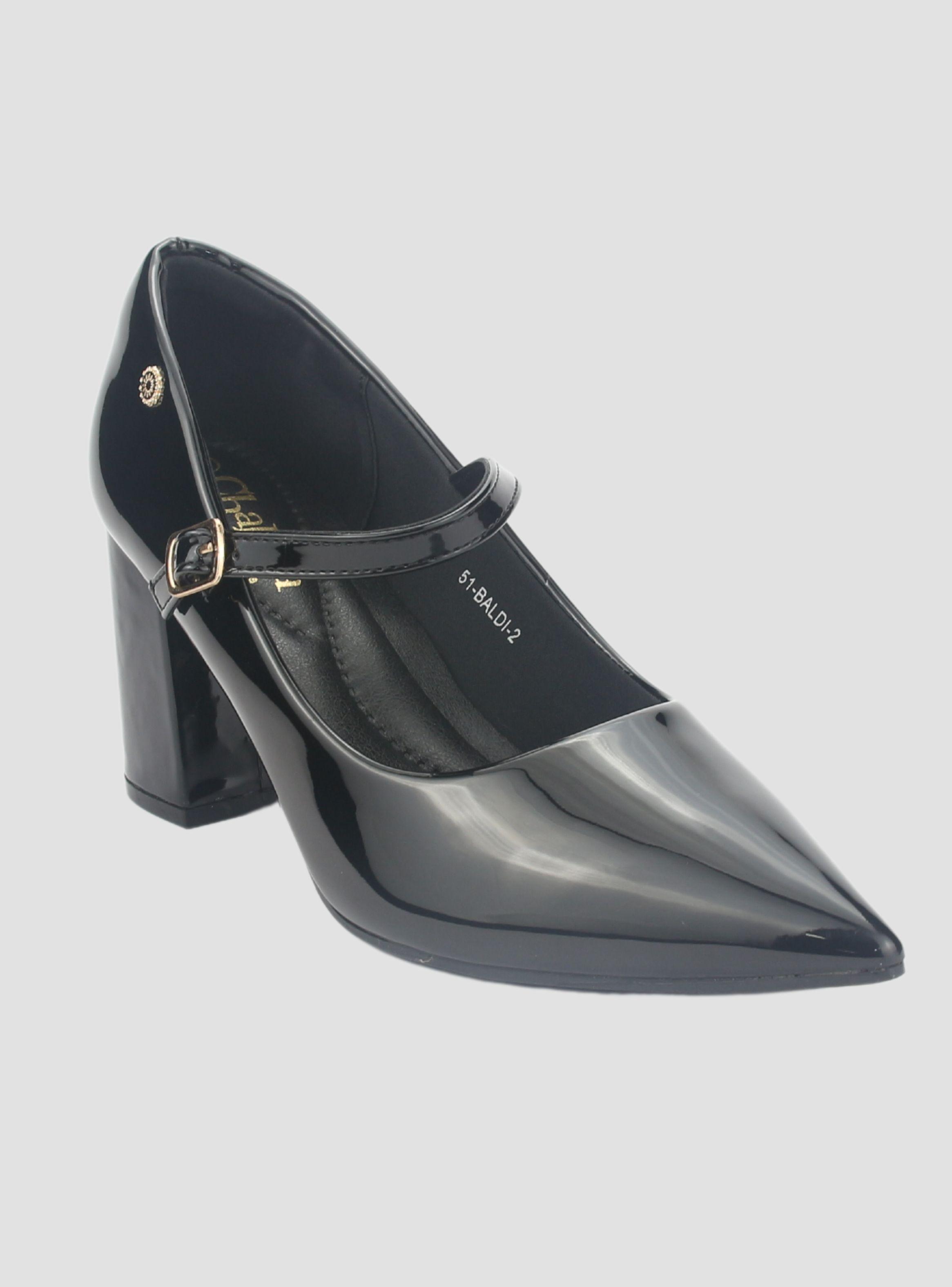Zapato Chalada Mujer Baldi-2 Negro Casual-2