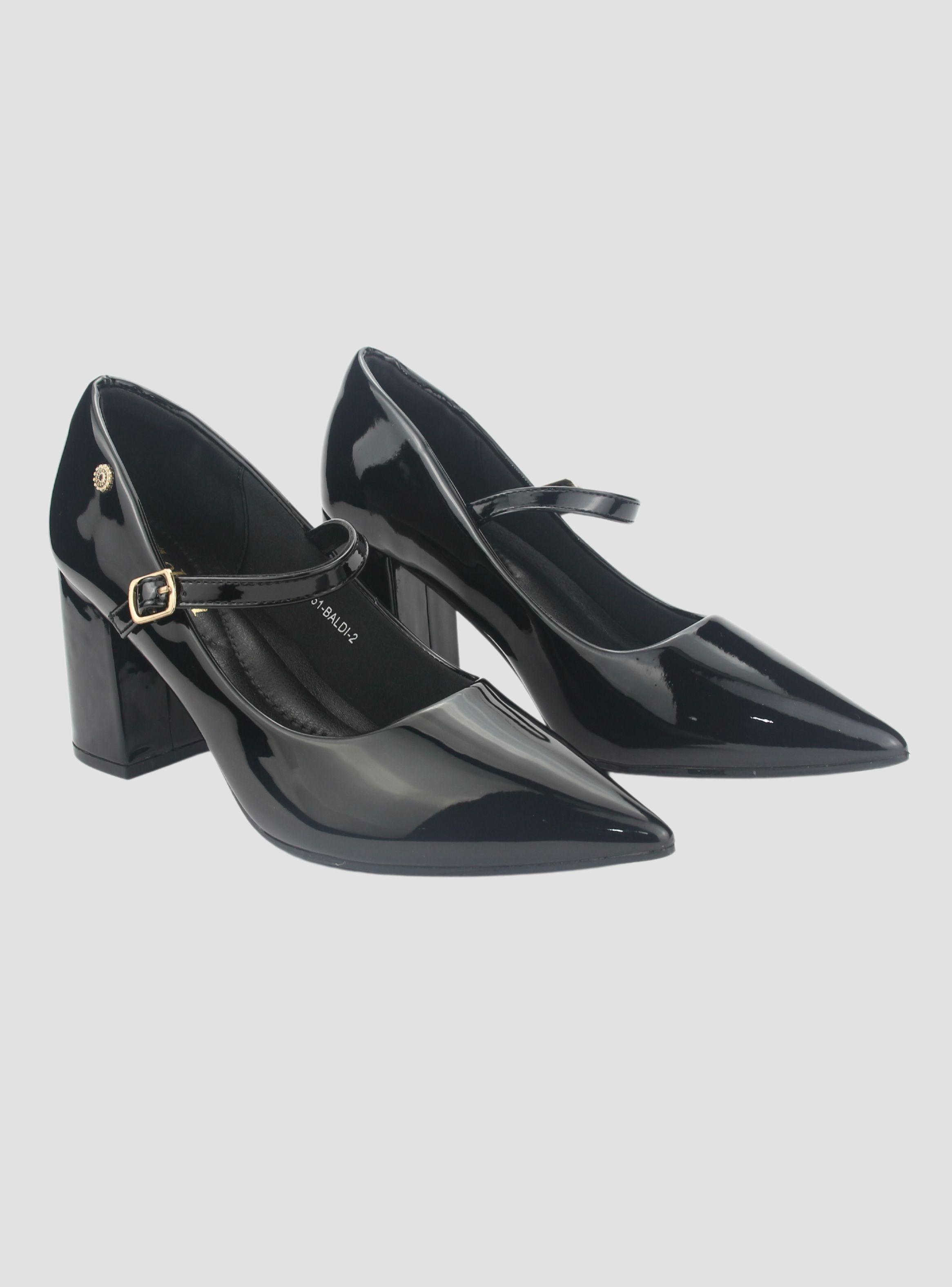 Zapato Chalada Mujer Baldi-2 Negro Casual-4