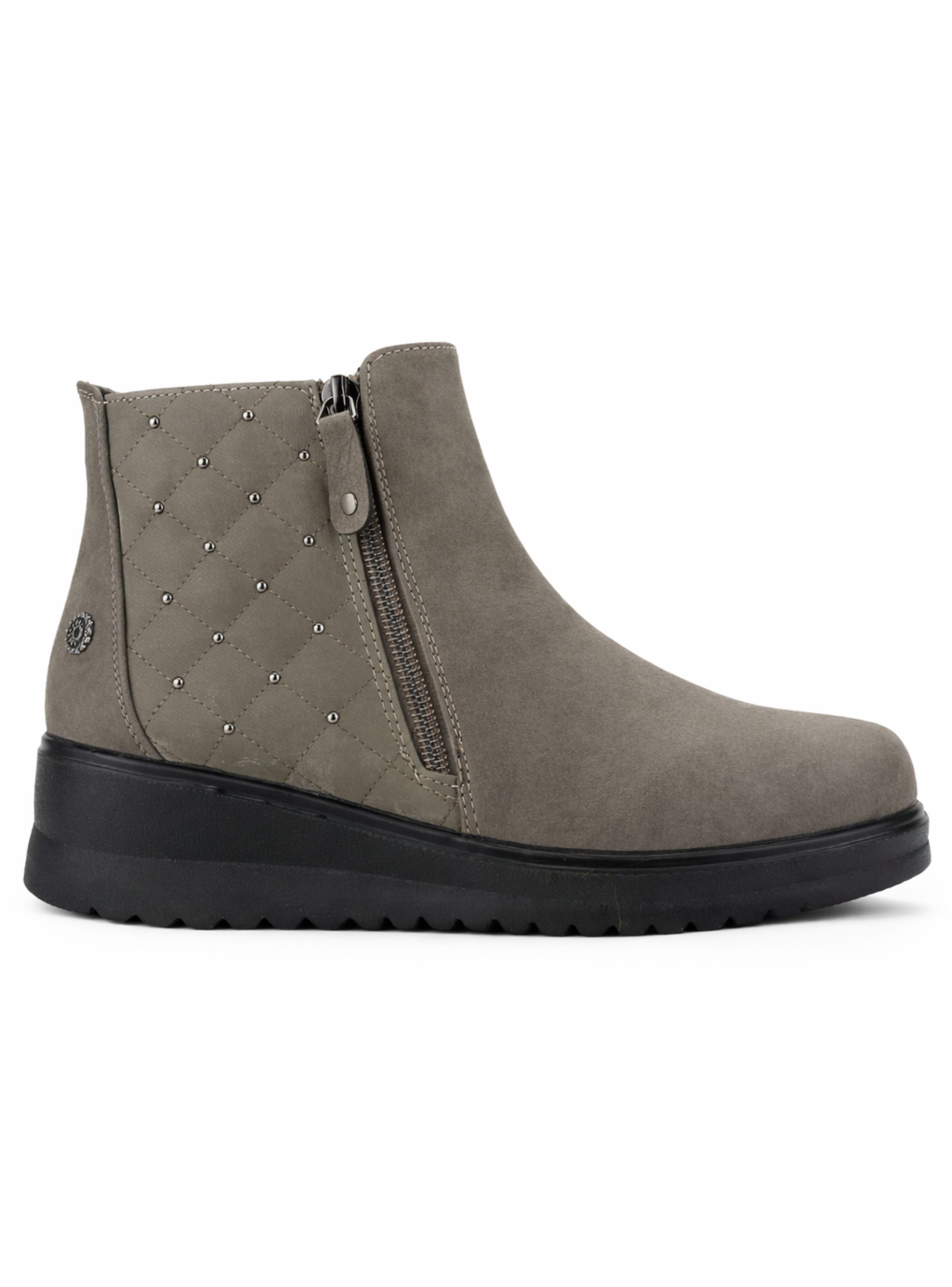 Botin Taupe Mujer Casual Chalada Rayo-0
